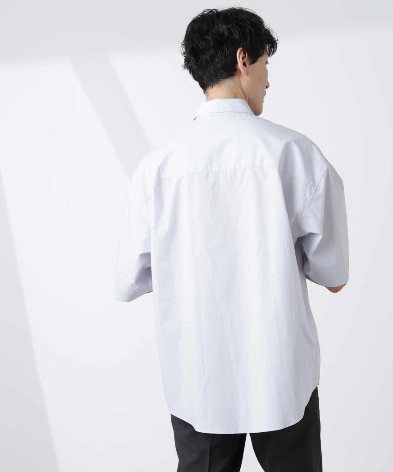 「大人のワイドシャツ」レギュラーカラー 半袖 6685121222