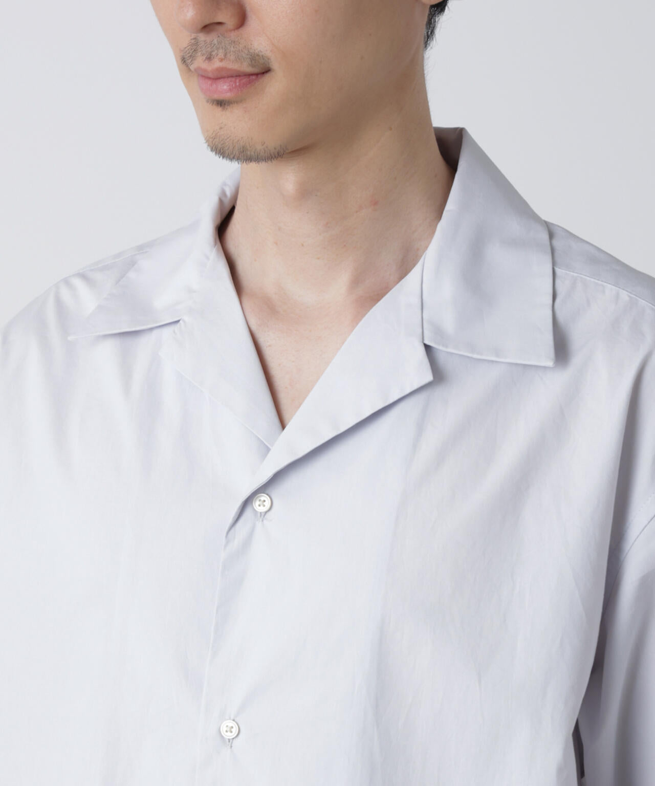 「大人のワイドシャツ」オープンカラー 半袖 6685121224