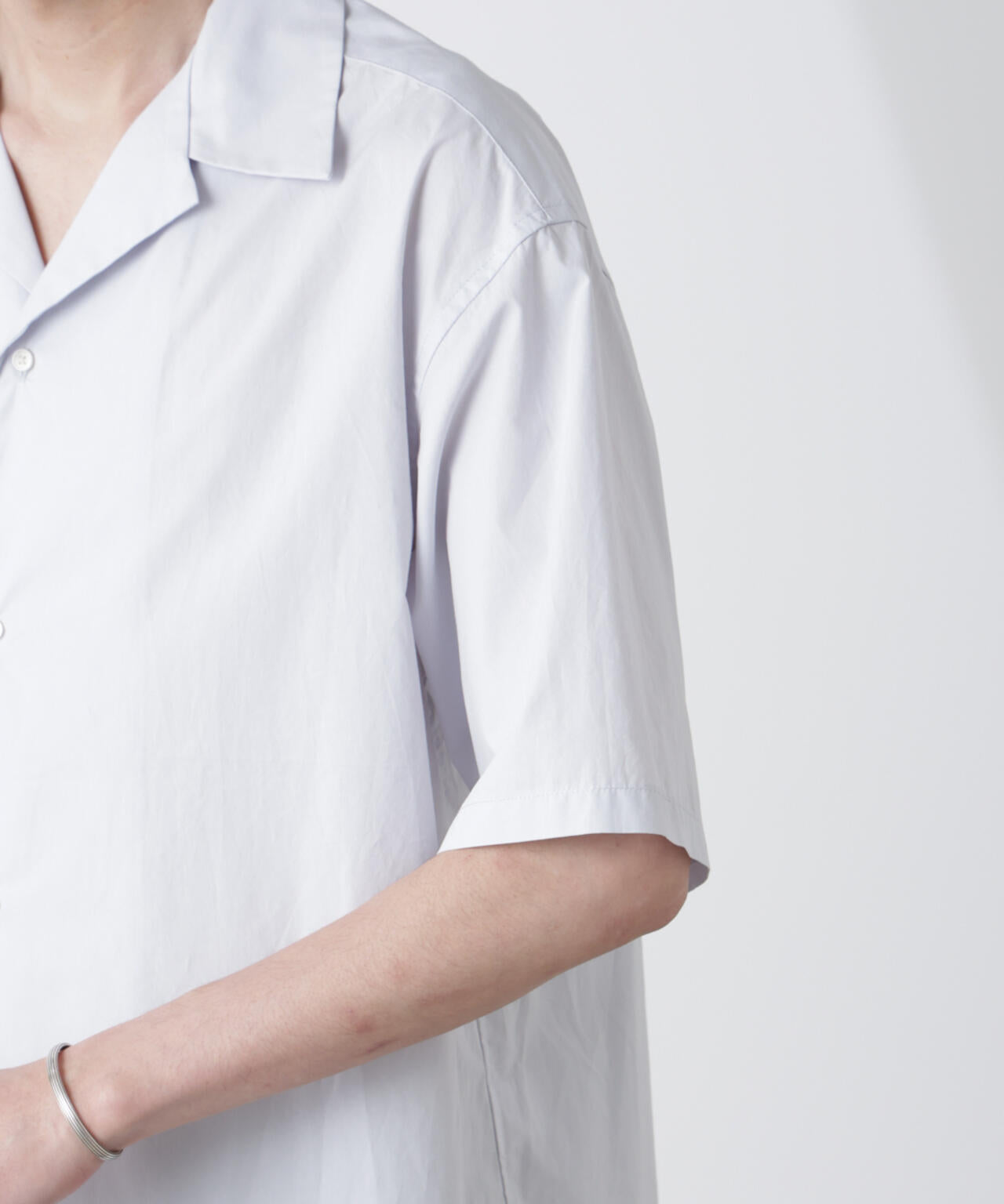 「大人のワイドシャツ」オープンカラー 半袖 6685121224
