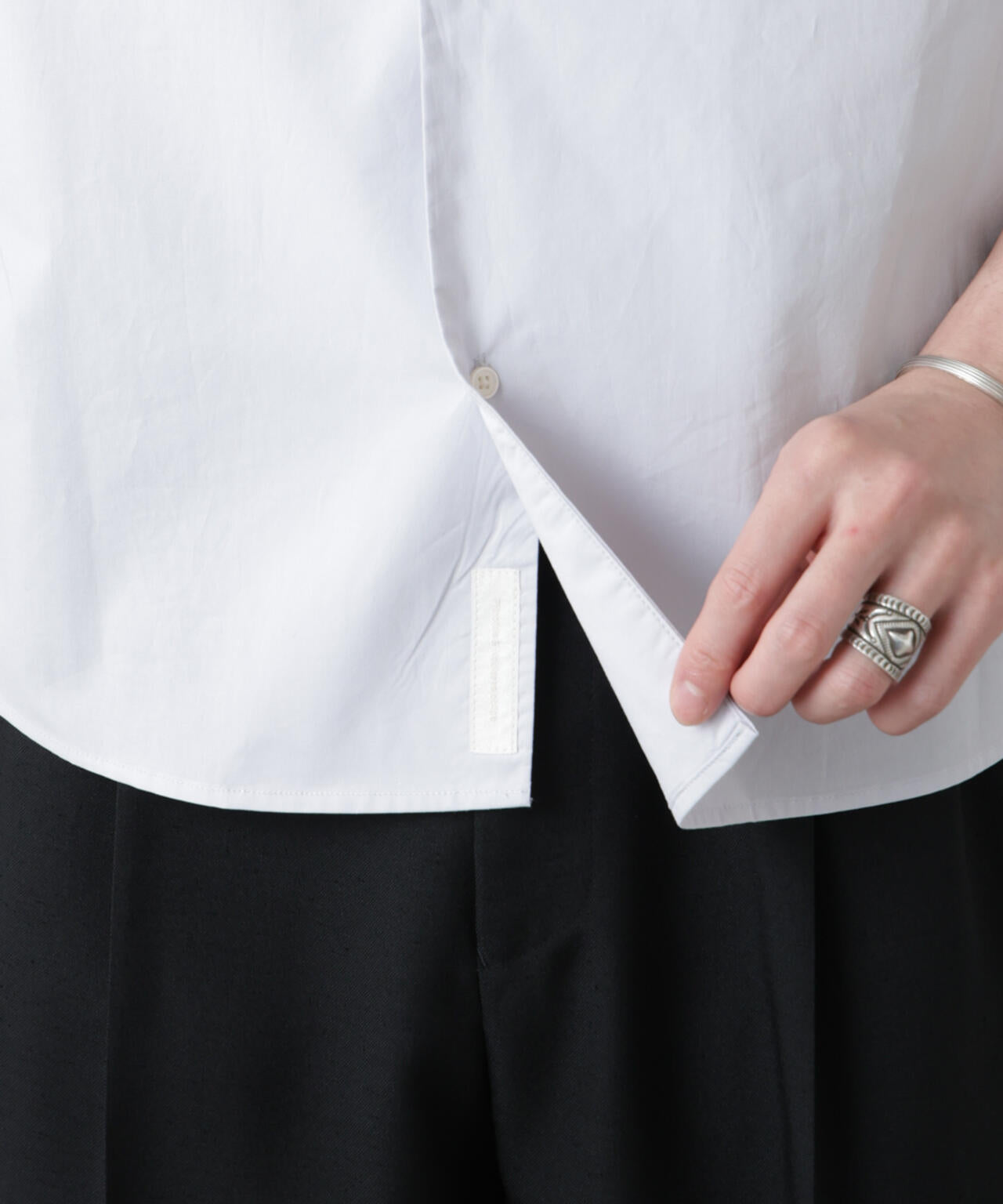 「大人のワイドシャツ」オープンカラー 半袖 6685121224