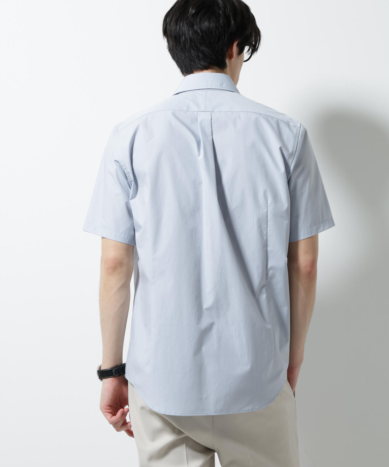 「N shirt」 速乾 セミワイドカラーシャツ半袖 6685121230