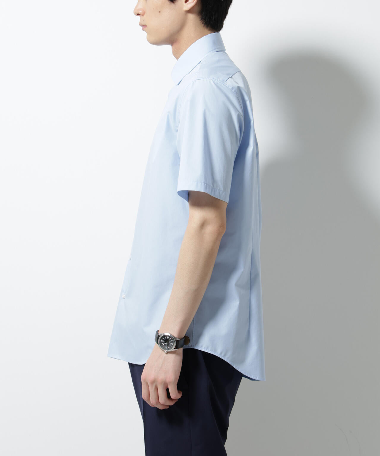 「N shirt」 速乾 セミワイドカラーシャツ半袖 6685121230