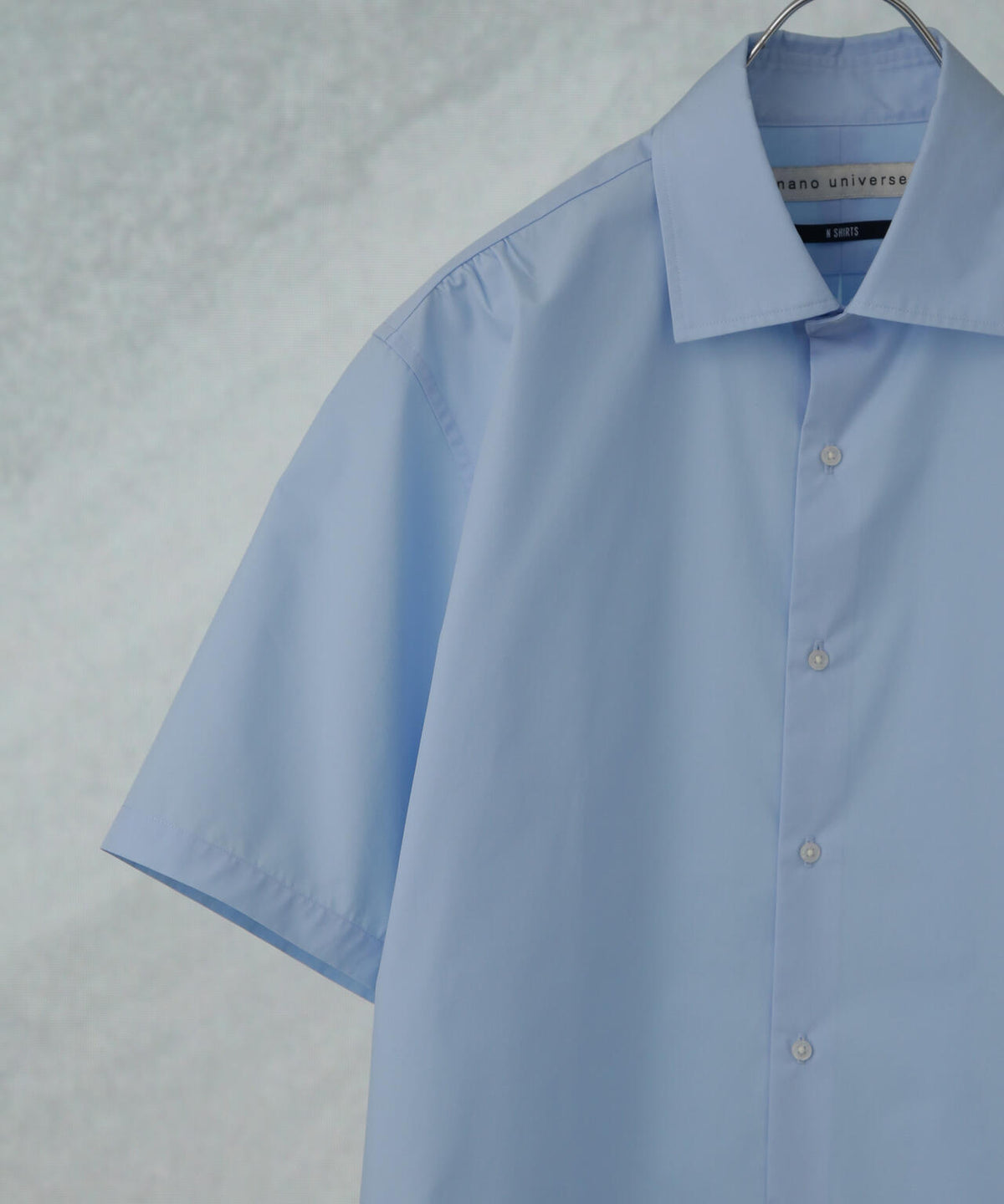 「N shirt」 速乾 セミワイドカラーシャツ半袖 6685121230