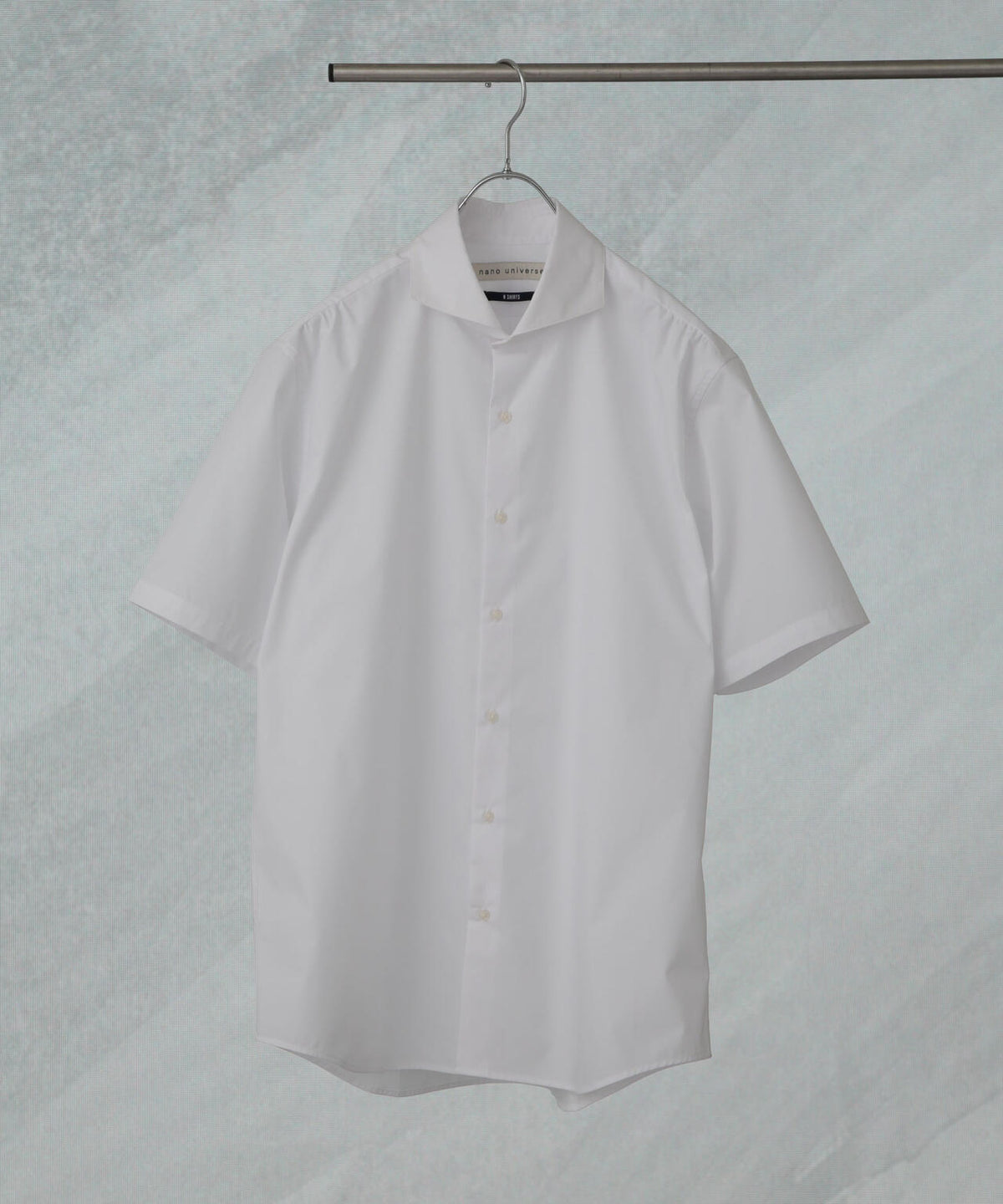 「N shirt」 速乾 ホリゾンタルカラーシャツ半袖 6685121231