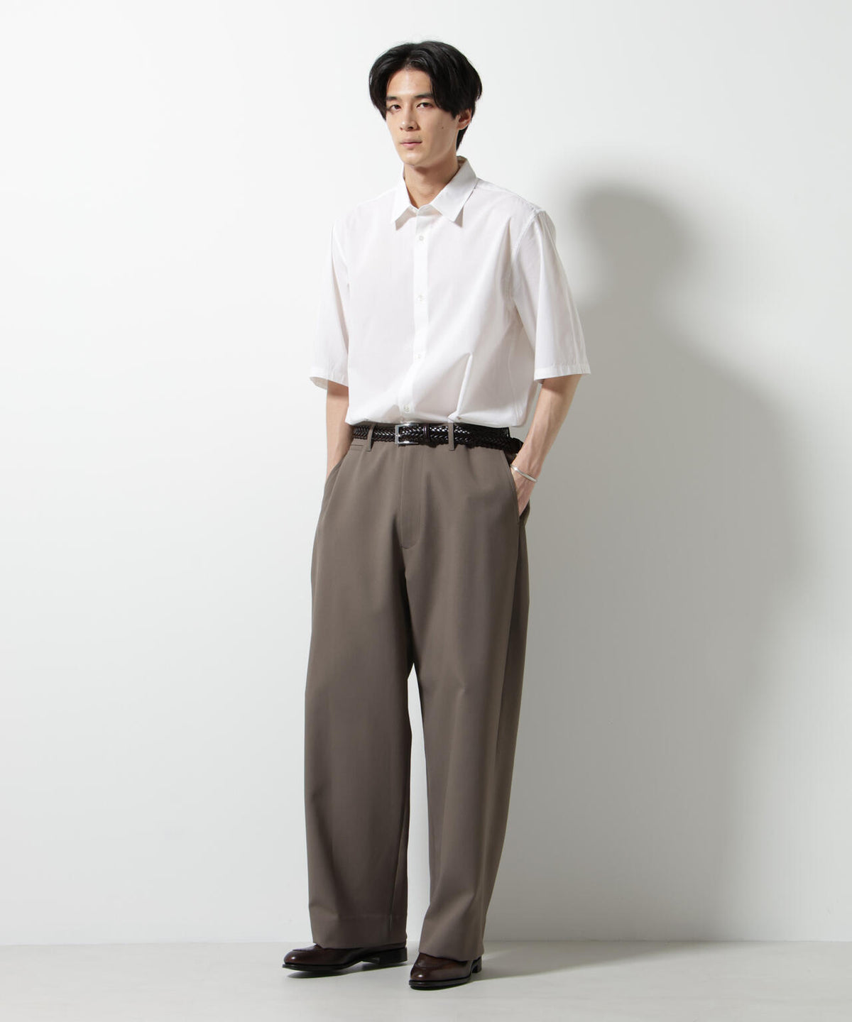 TEXBRID(R)レギュラーカラーシャツ 半袖 6685121233