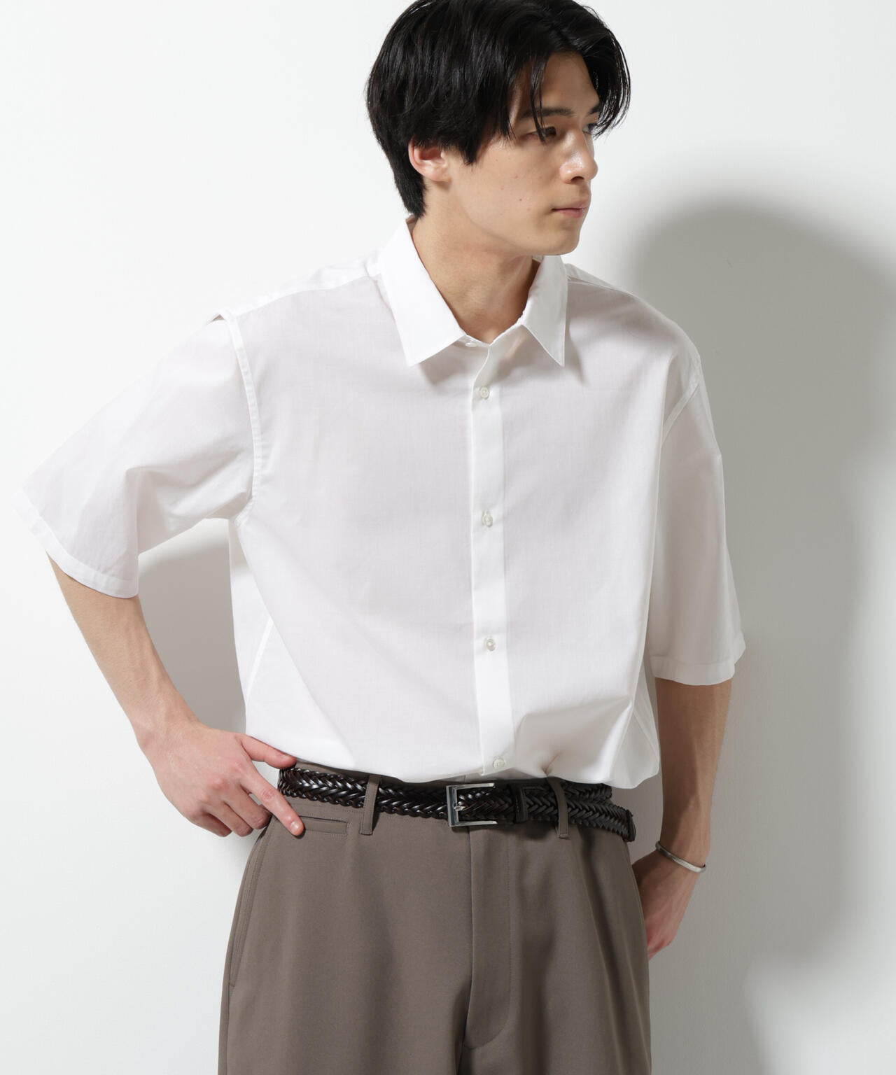 TEXBRID(R)レギュラーカラーシャツ 半袖 6685121233