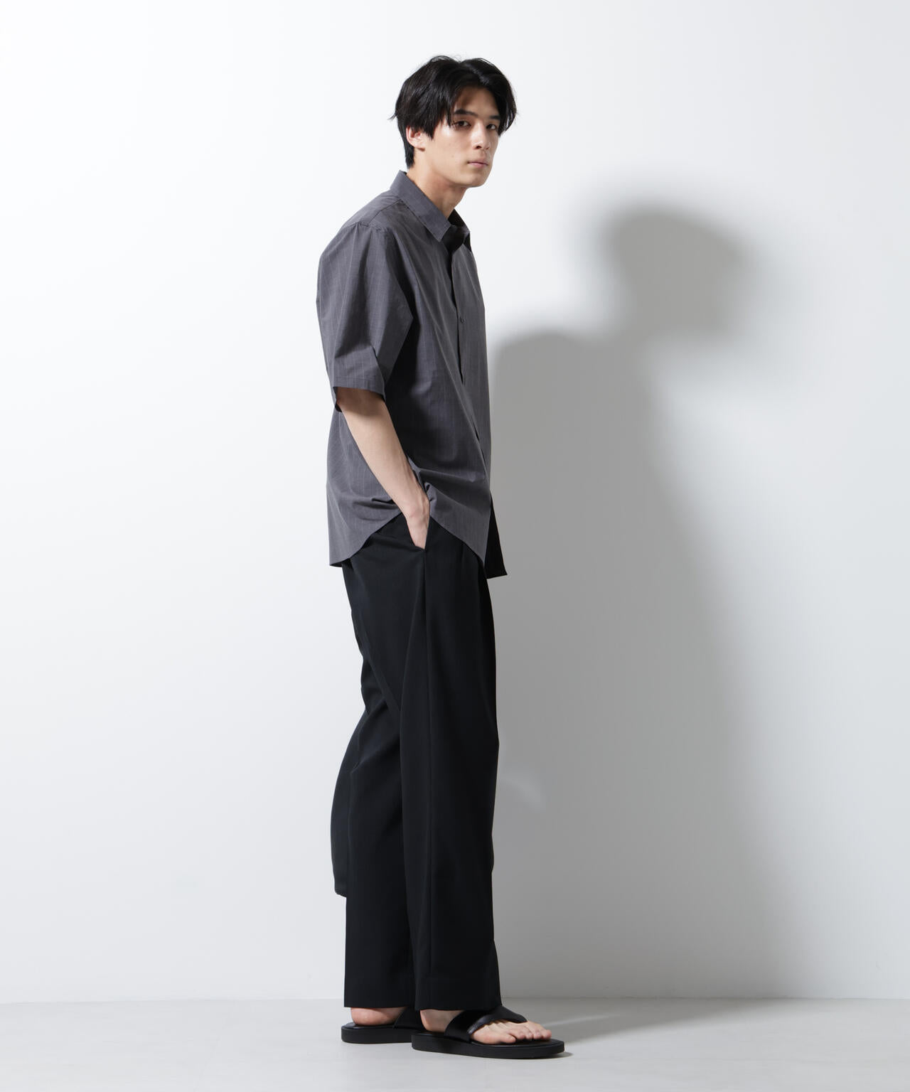 TEXBRID(R)レギュラーカラーシャツ 半袖 6685121233