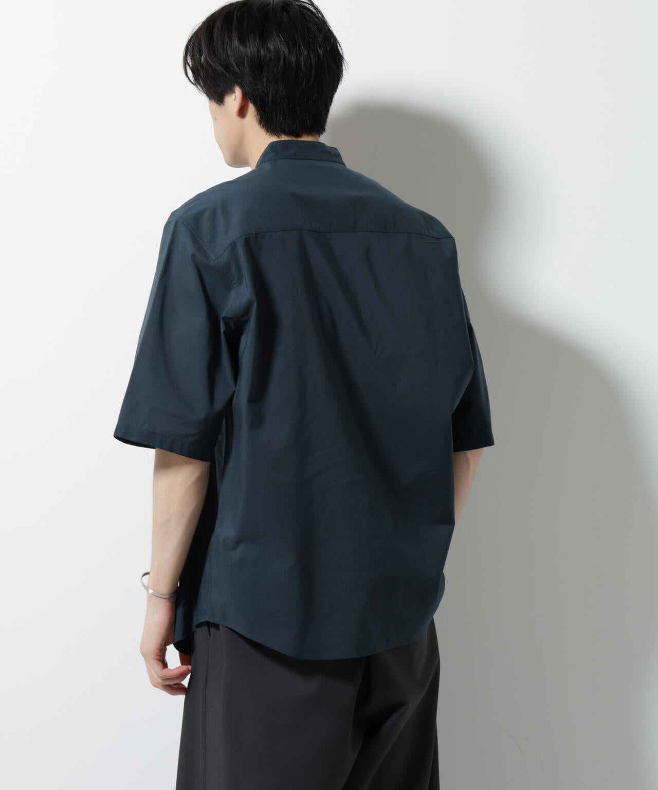 TEXBRID(R)バンドカラーシャツ 半袖 6685121234