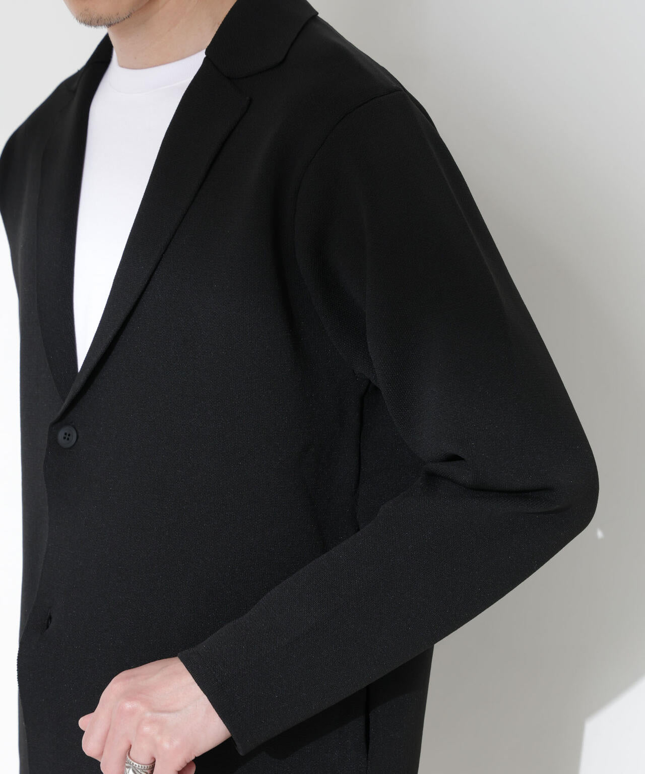 スポンディッシュ ミラノリブ テーラードジャケット 6685122206