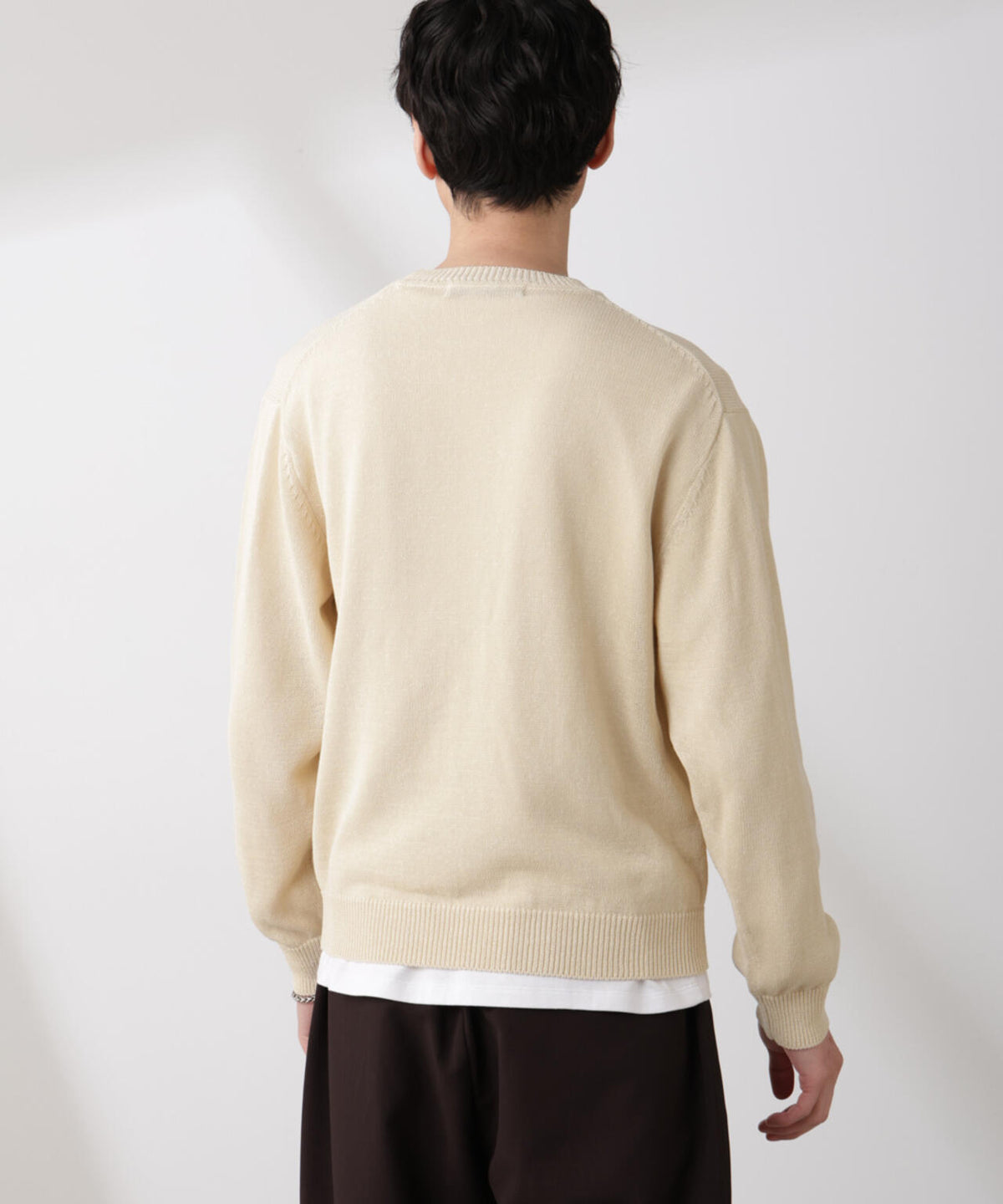 クルーネック シアーニット 6685122209