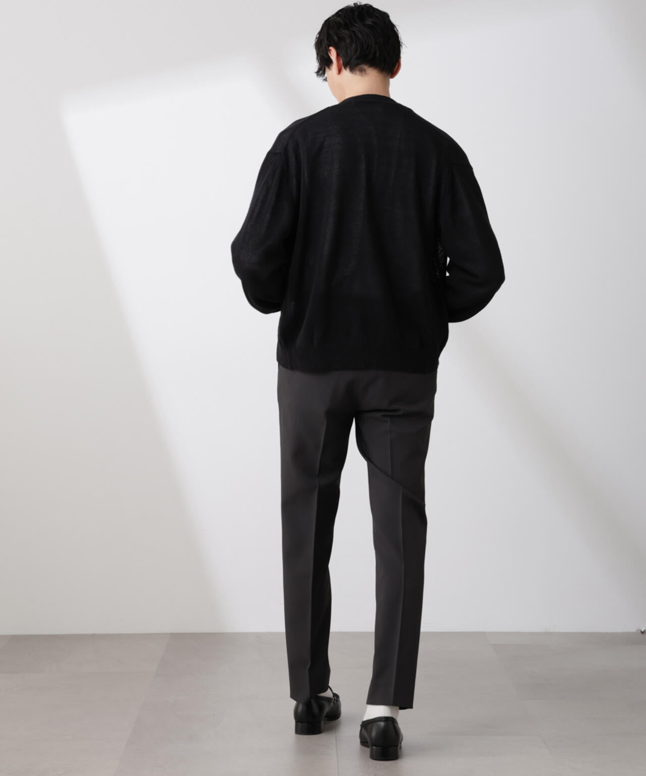 シアーニットカーディガン 6685122210