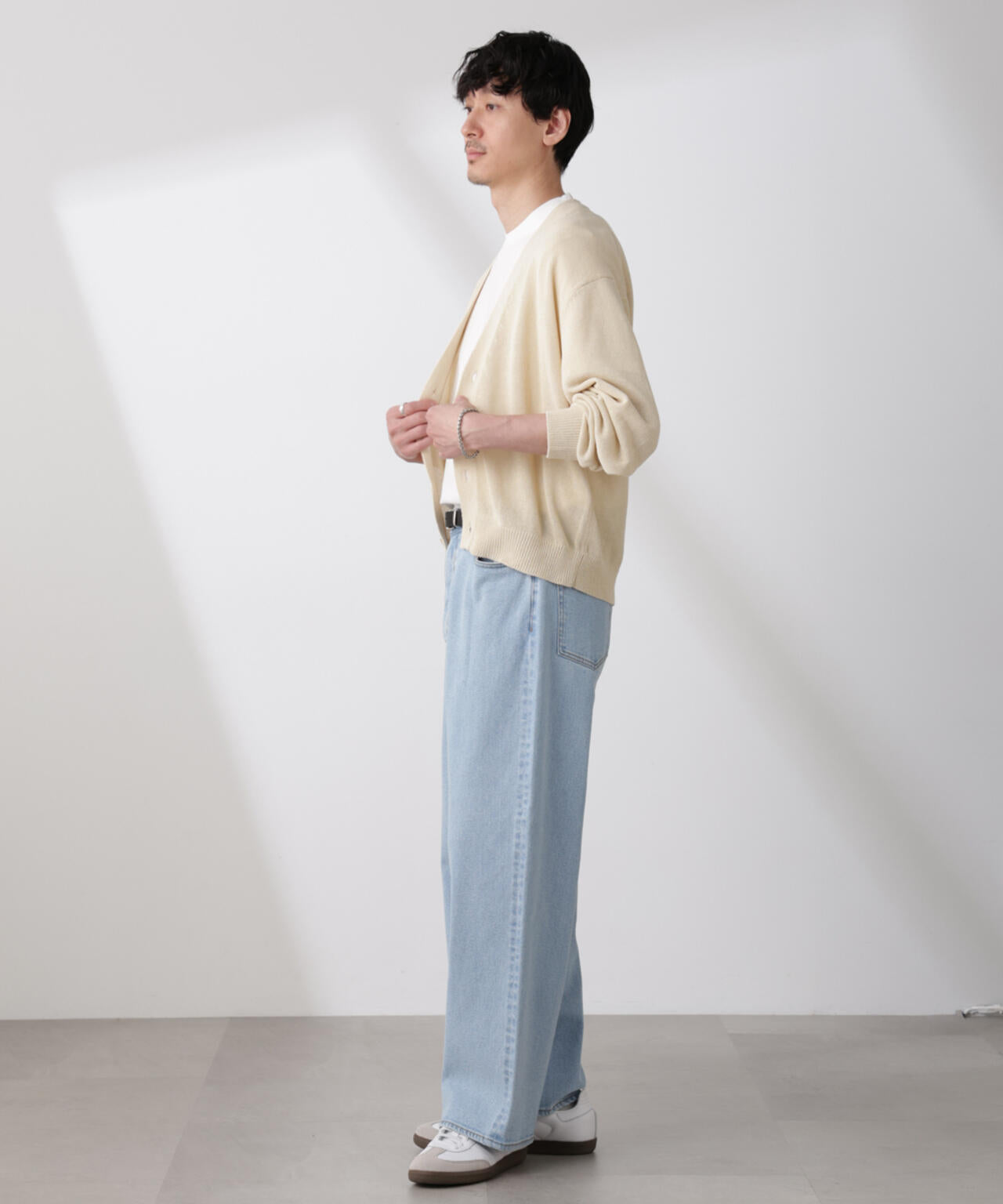 シアーニットカーディガン 6685122210