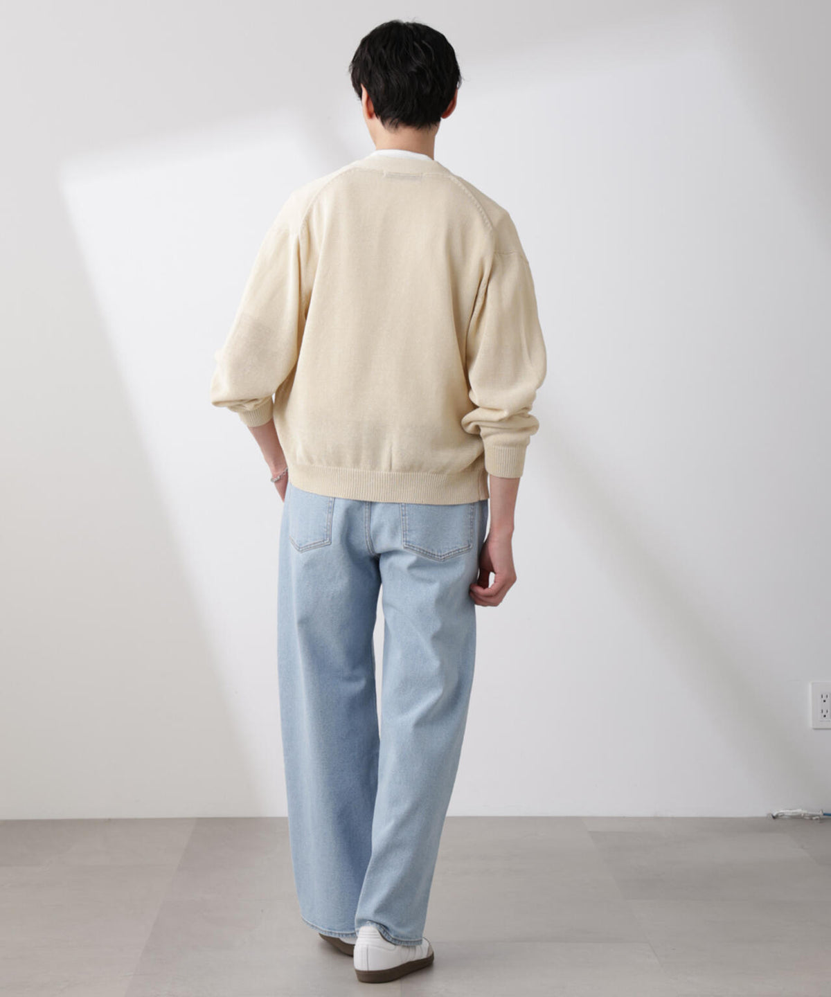 シアーニットカーディガン 6685122210