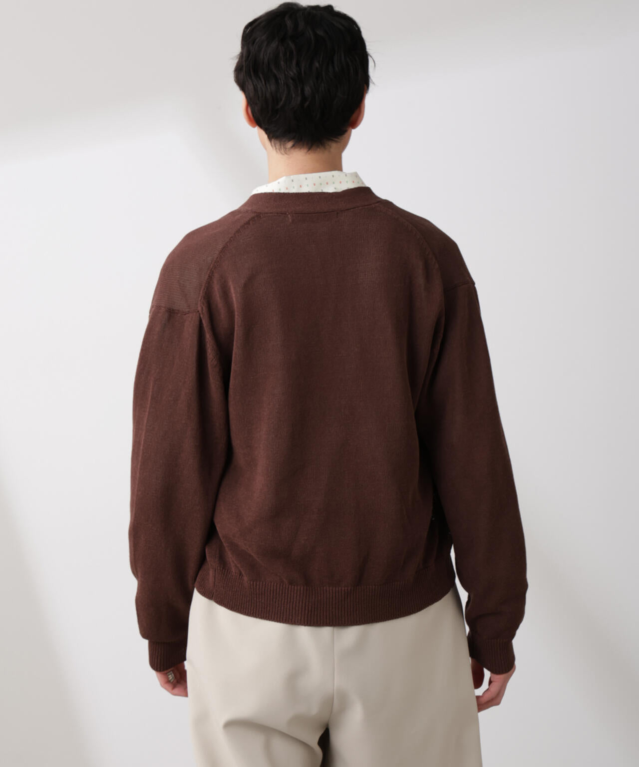 シアーニットカーディガン 6685122210