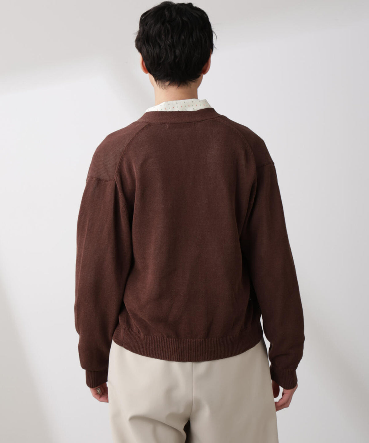 シアーニットカーディガン 6685122210