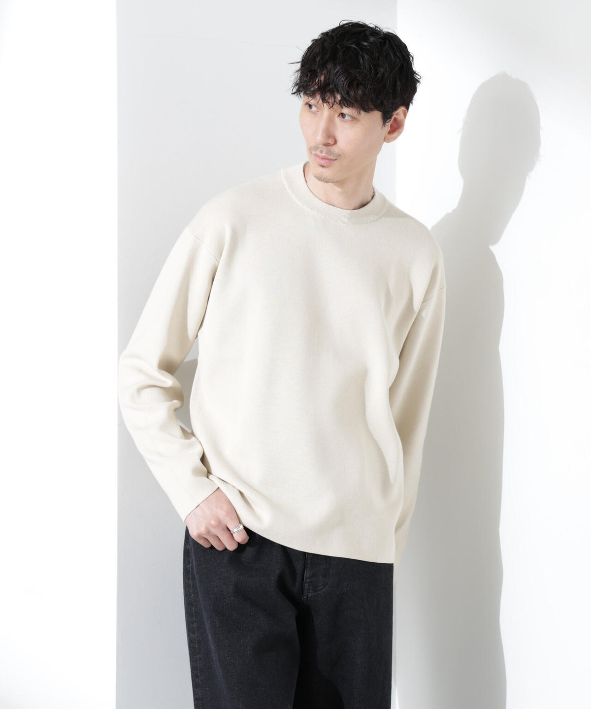 14ゲージミラノリブ ジャケTEE 長袖 (手洗い可能) 6685122211