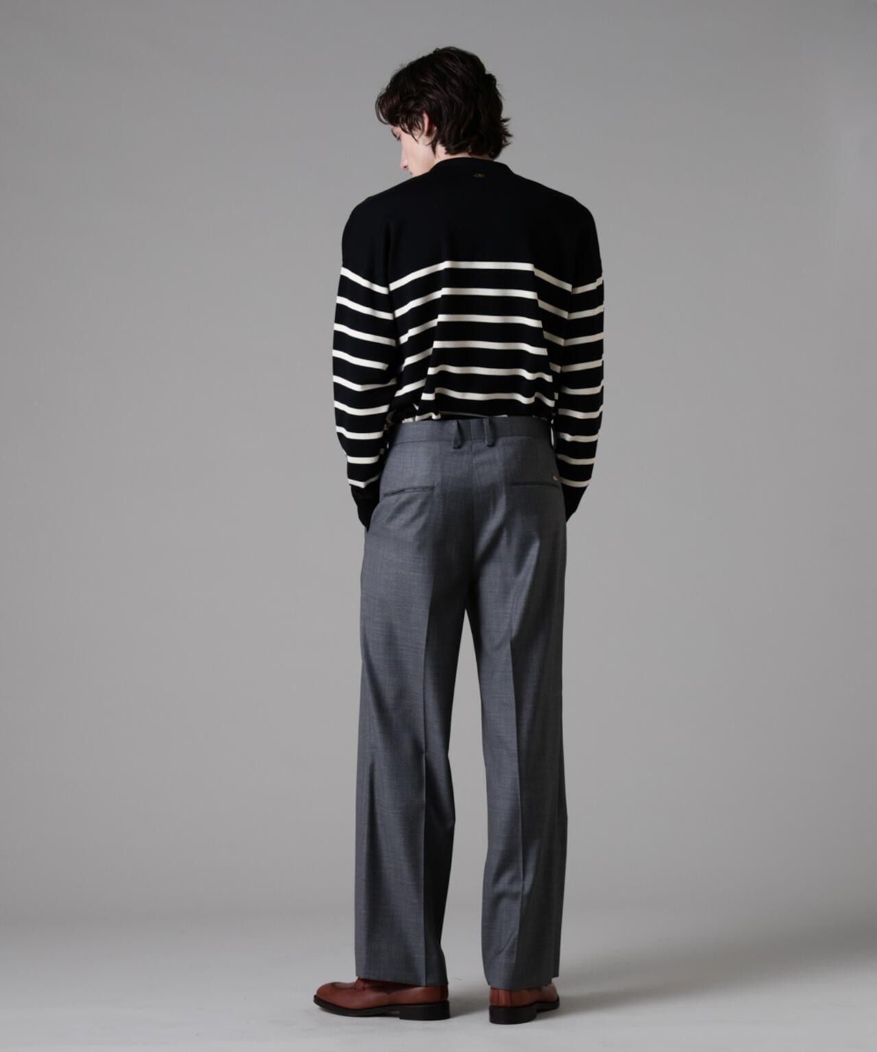 「ASSEMBLANC」シルクブレンドヤーンバスクスキッパー 6685122212