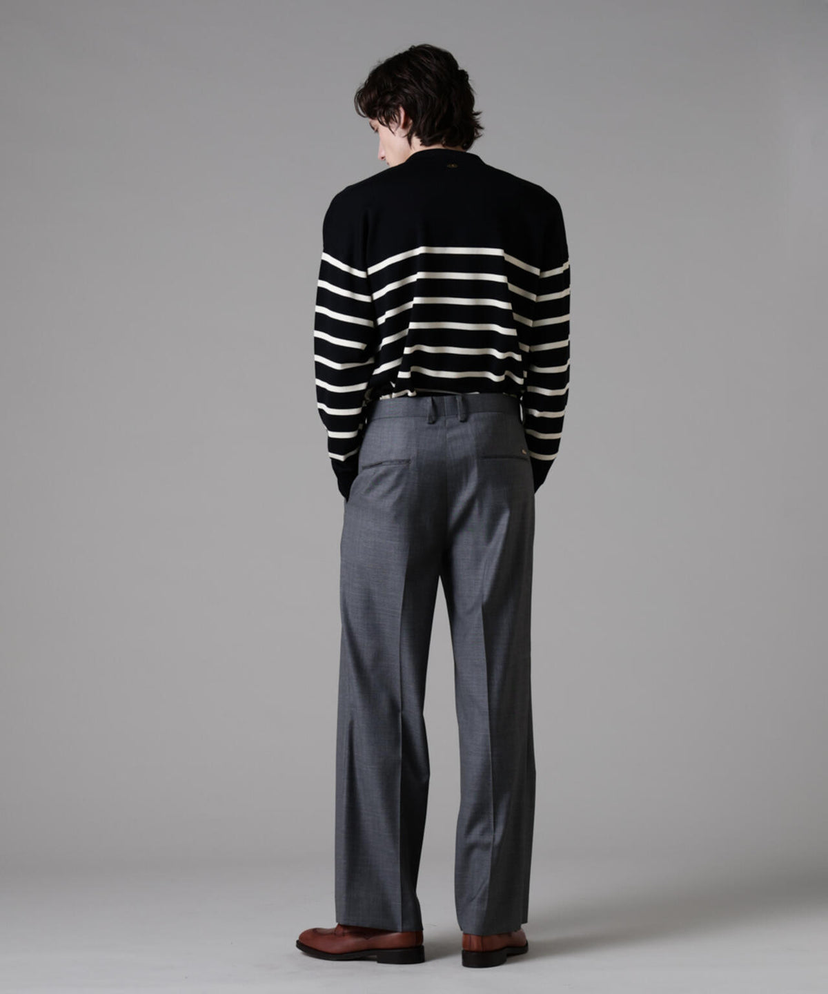「ASSEMBLANC」シルクブレンドヤーンバスクスキッパー 6685122212
