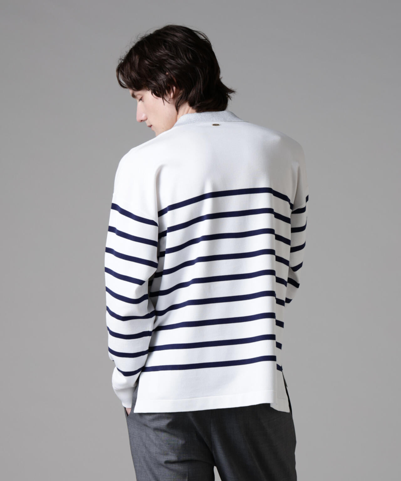 「ASSEMBLANC」シルクブレンドヤーンバスクスキッパー 6685122212