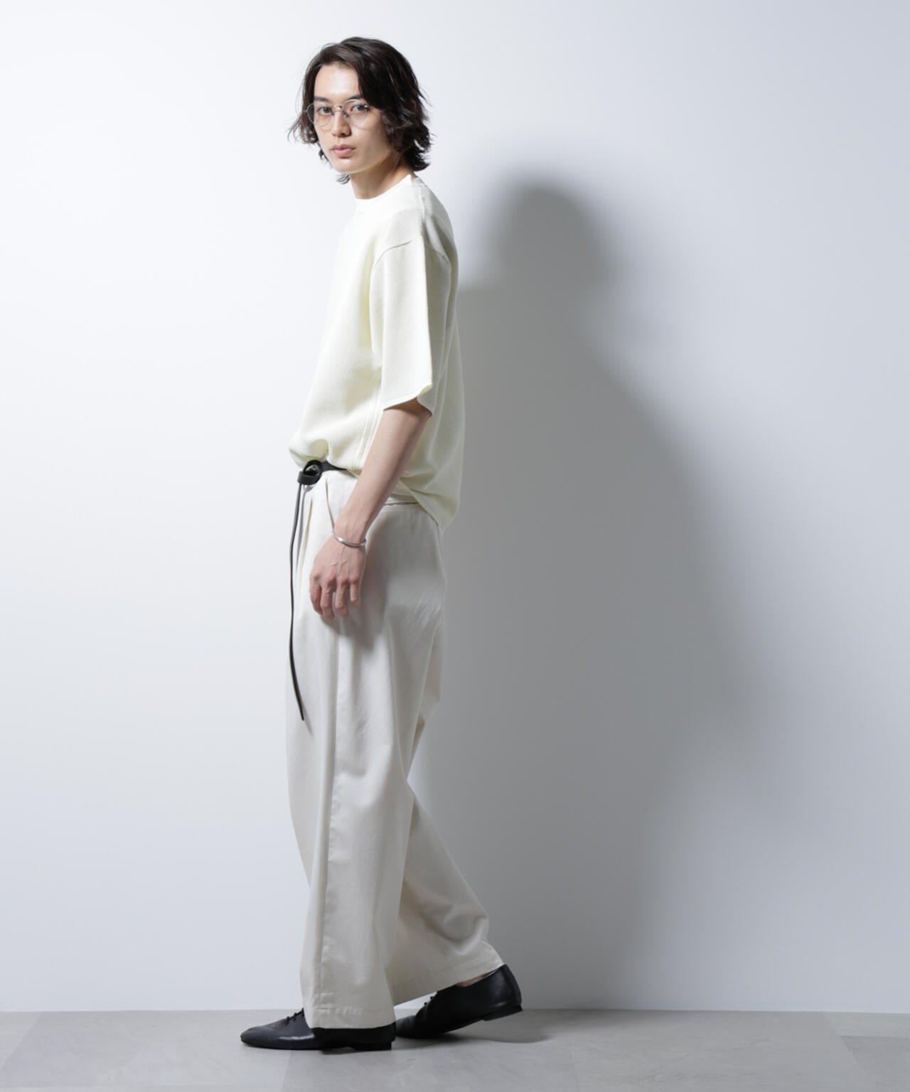 スポンディッシュ メッシュ クルーネックニットTEE 6685122219