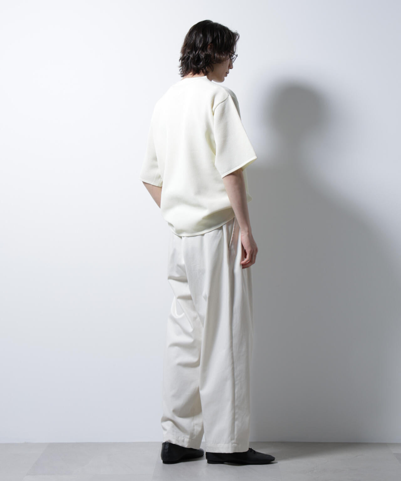 スポンディッシュ メッシュ クルーネックニットTEE 6685122219