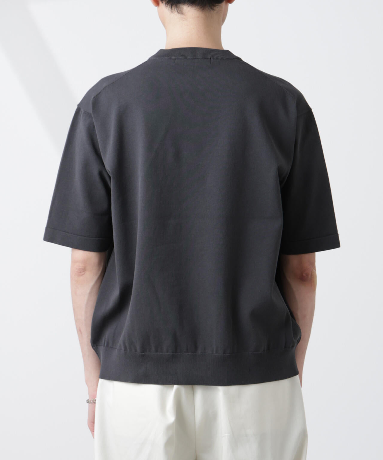 コットン/ソロナ プレーティングクルーネック 半袖TEE 6685122220