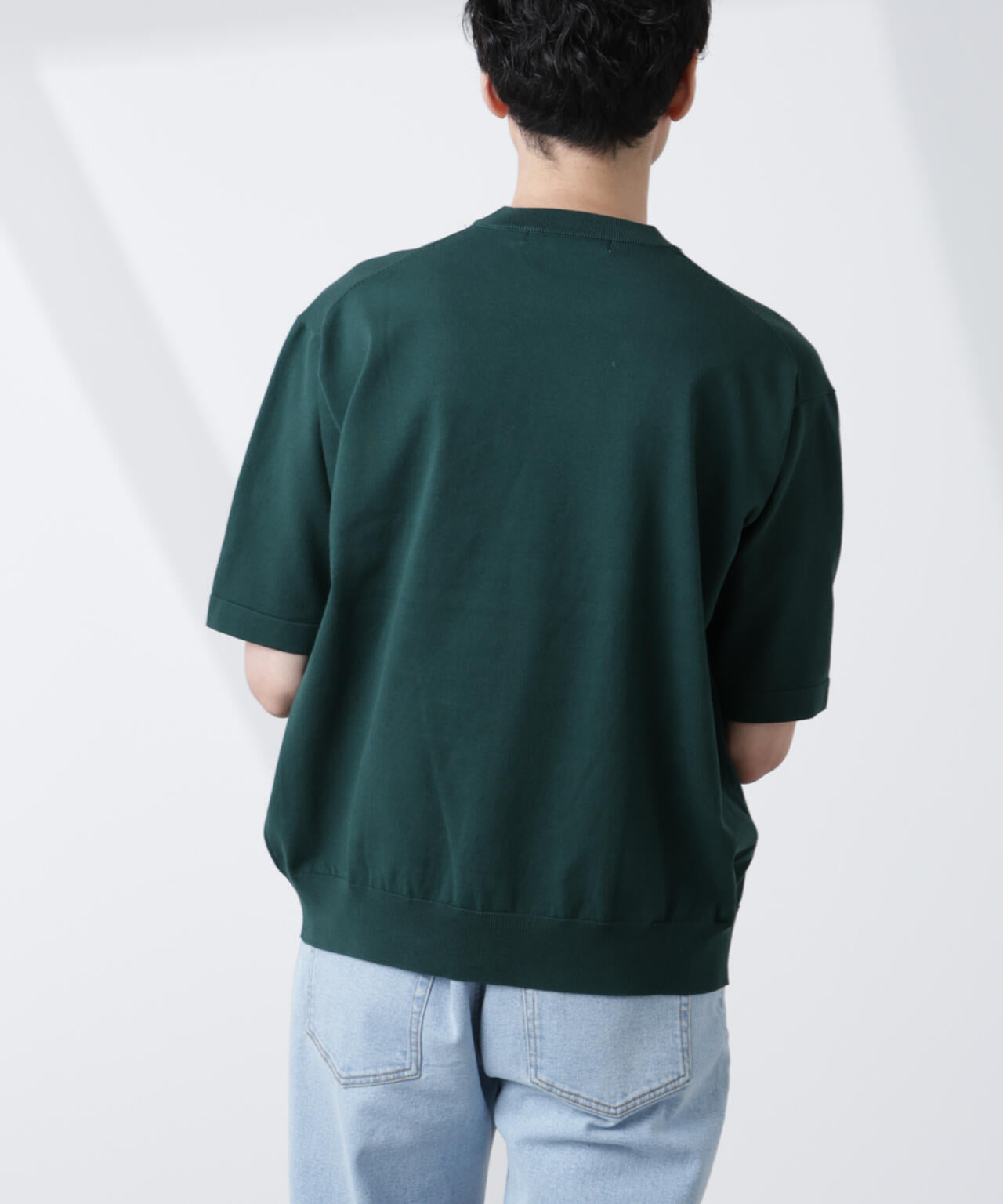 コットン/ソロナ プレーティングクルーネック 半袖TEE 6685122220