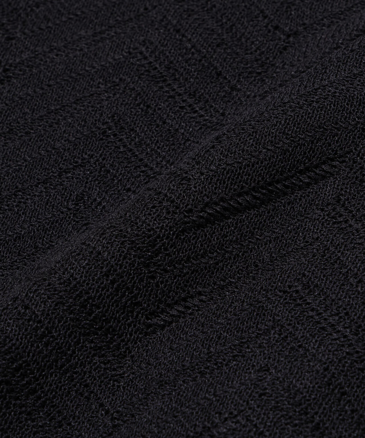 ハイゲージ ヘリンボーンニットシャツ 6685122226