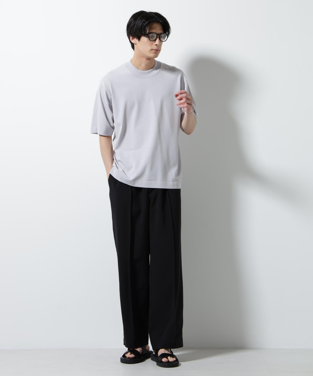 「ELITE 7 FUNCTION」モックネックニット 6685122227