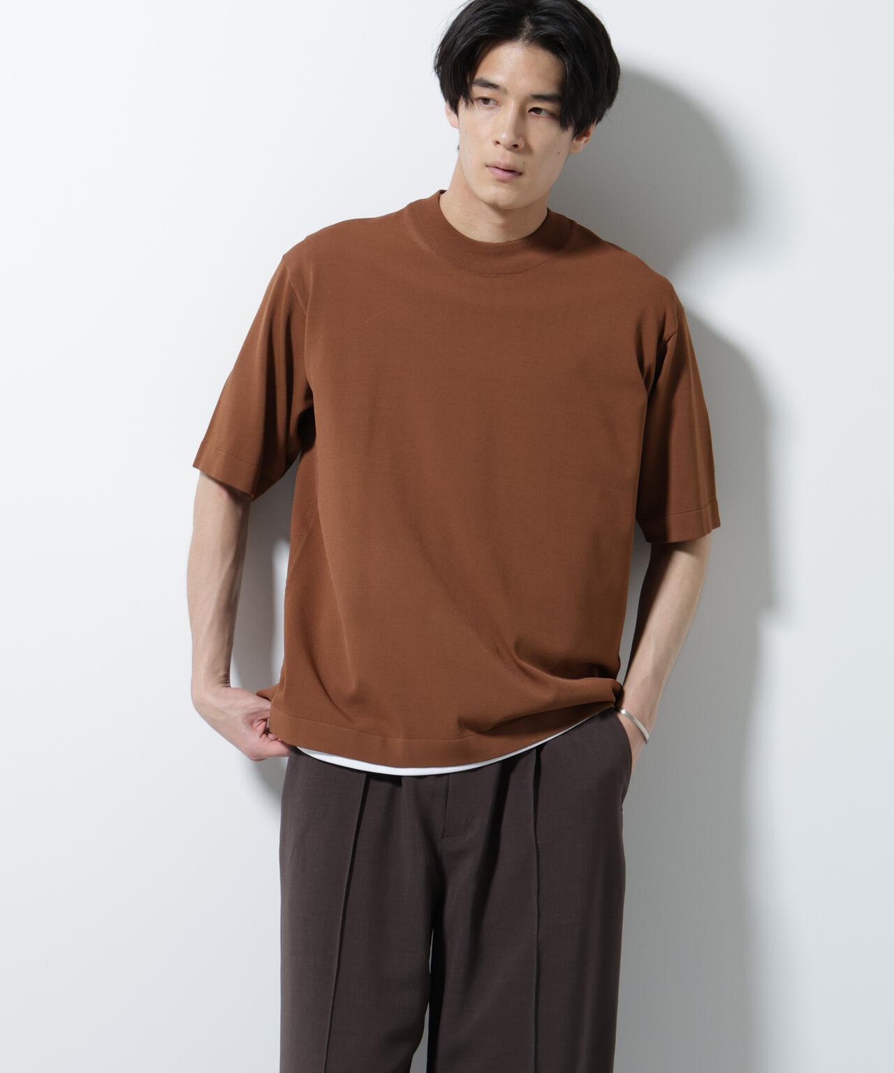 「ELITE 7 FUNCTION」モックネックニット 6685122227