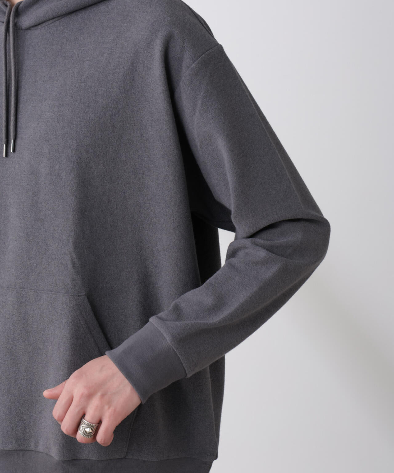 ブークレダンボールプルオーバーパーカー 6685123203