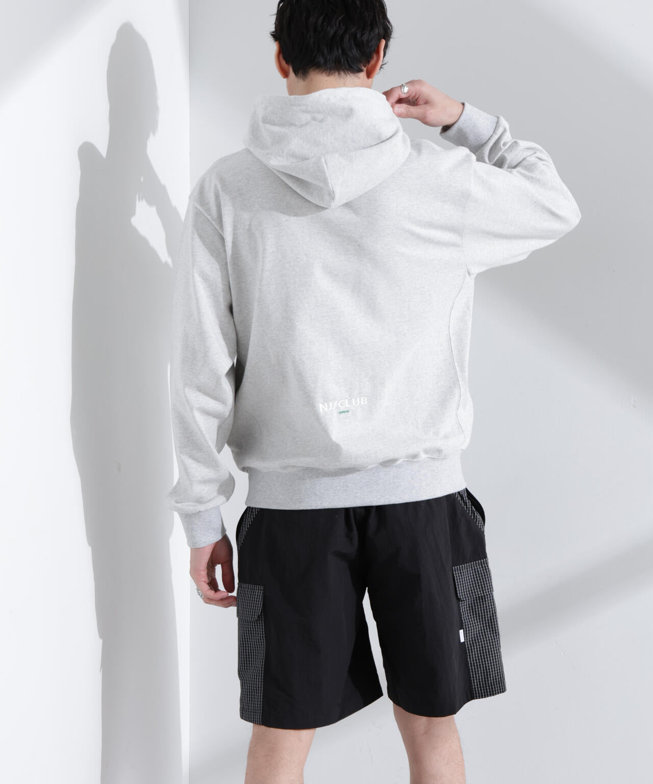 「NJ/CLUB」 USAコットン スウェットパーカー(セットアップ可) 6685123206