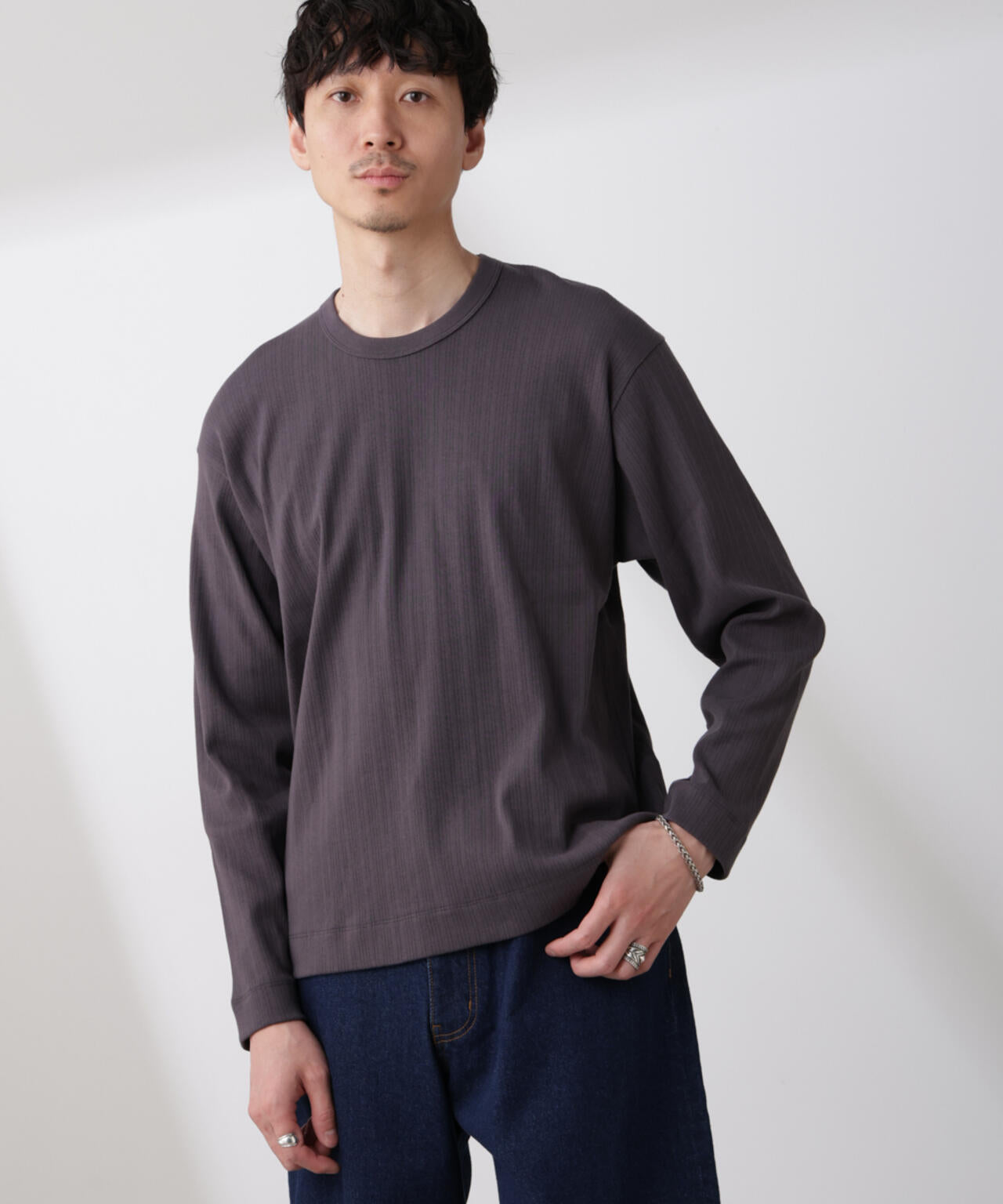 ランダムフライスロングスリーブTシャツ 長袖 6685123215