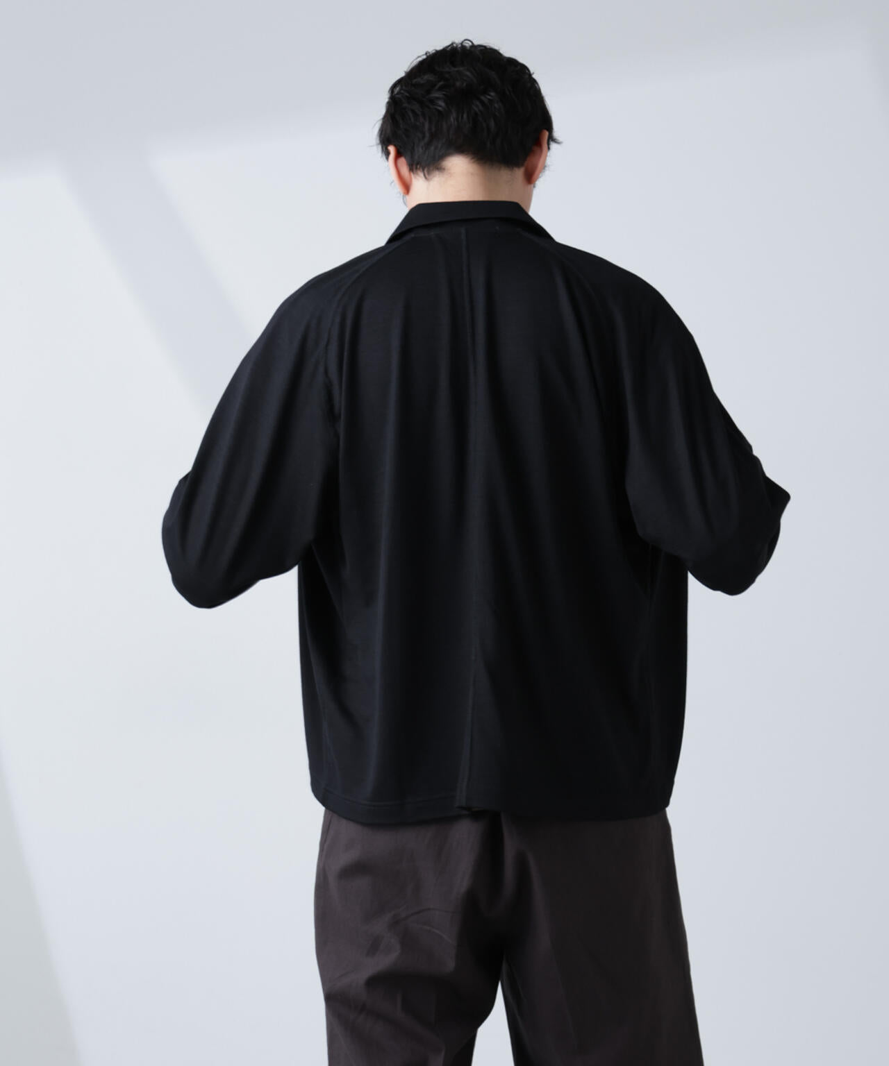 「ALL-DAYS COMFORT 100% WOOL」 ZIPプルオーバー 6685123222