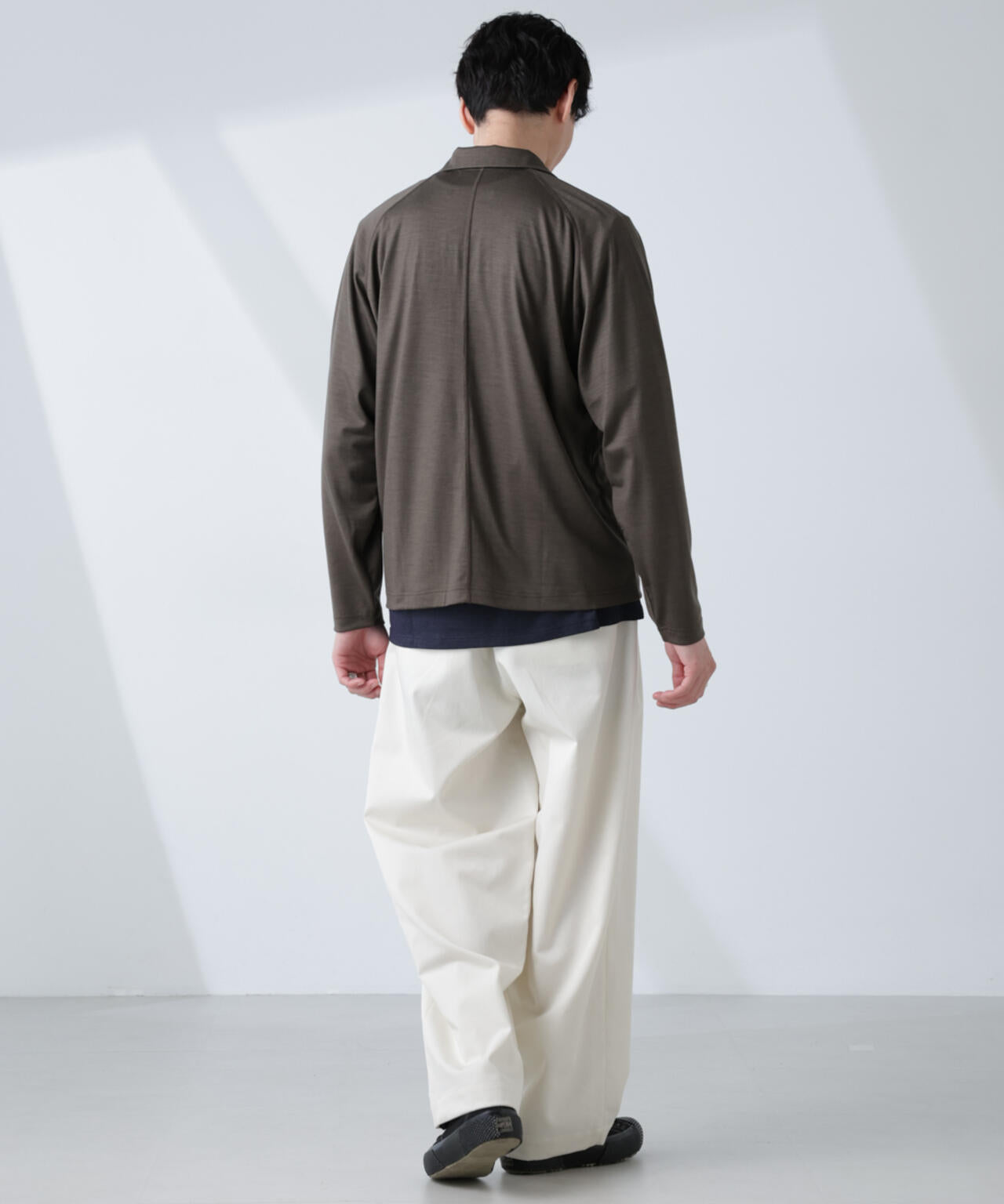 「ALL-DAYS COMFORT 100% WOOL」 ZIPプルオーバー 6685123222