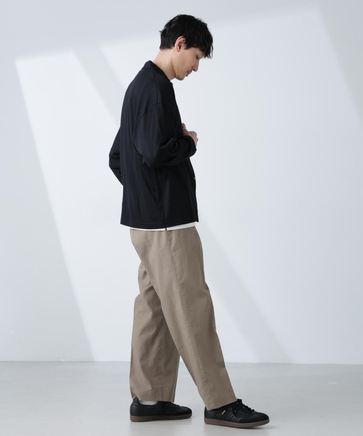 「ALL-DAYS COMFORT 100% WOOL」 シャツカーディガン 6685123223