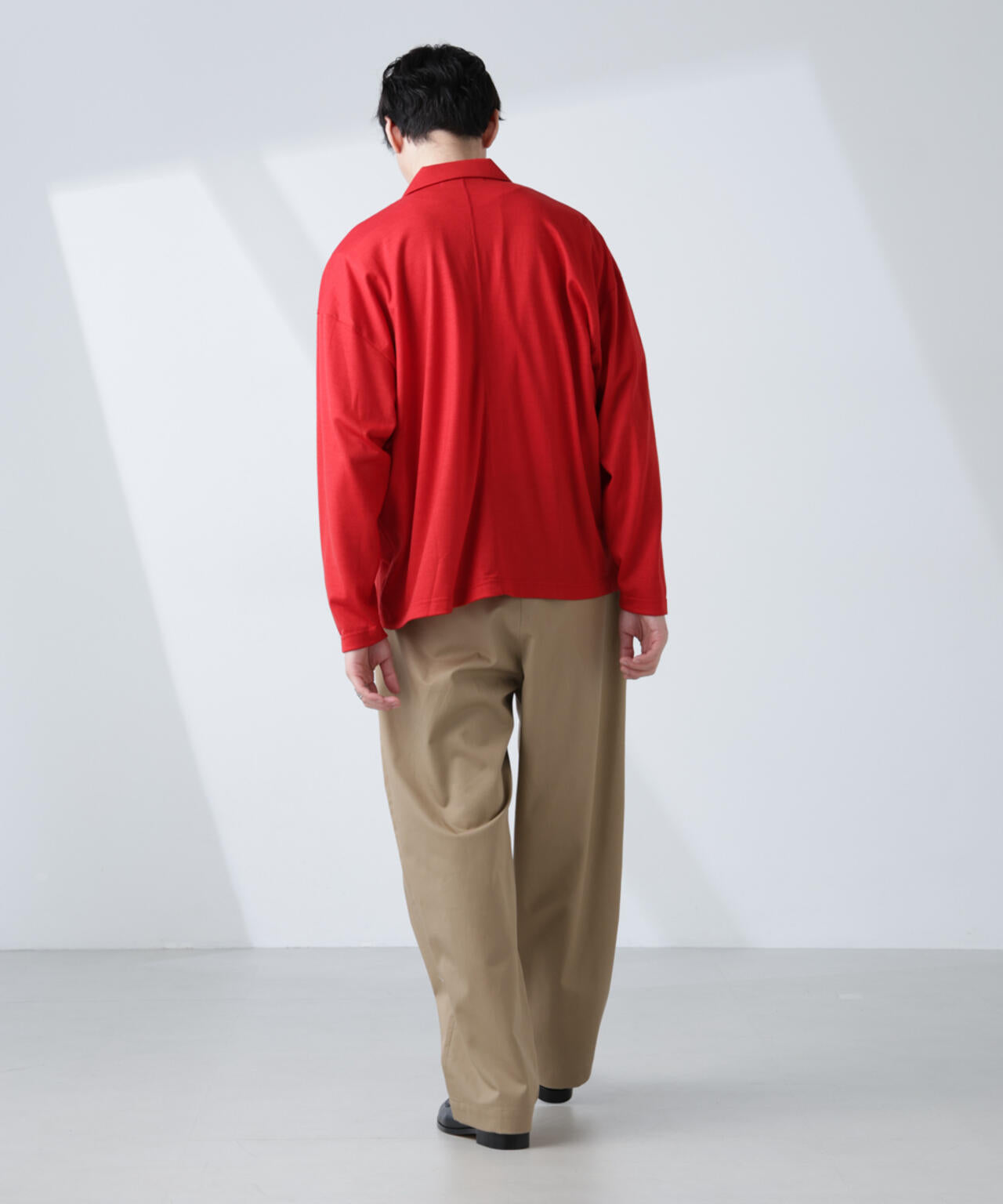 「ALL-DAYS COMFORT 100% WOOL」 シャツカーディガン 6685123223