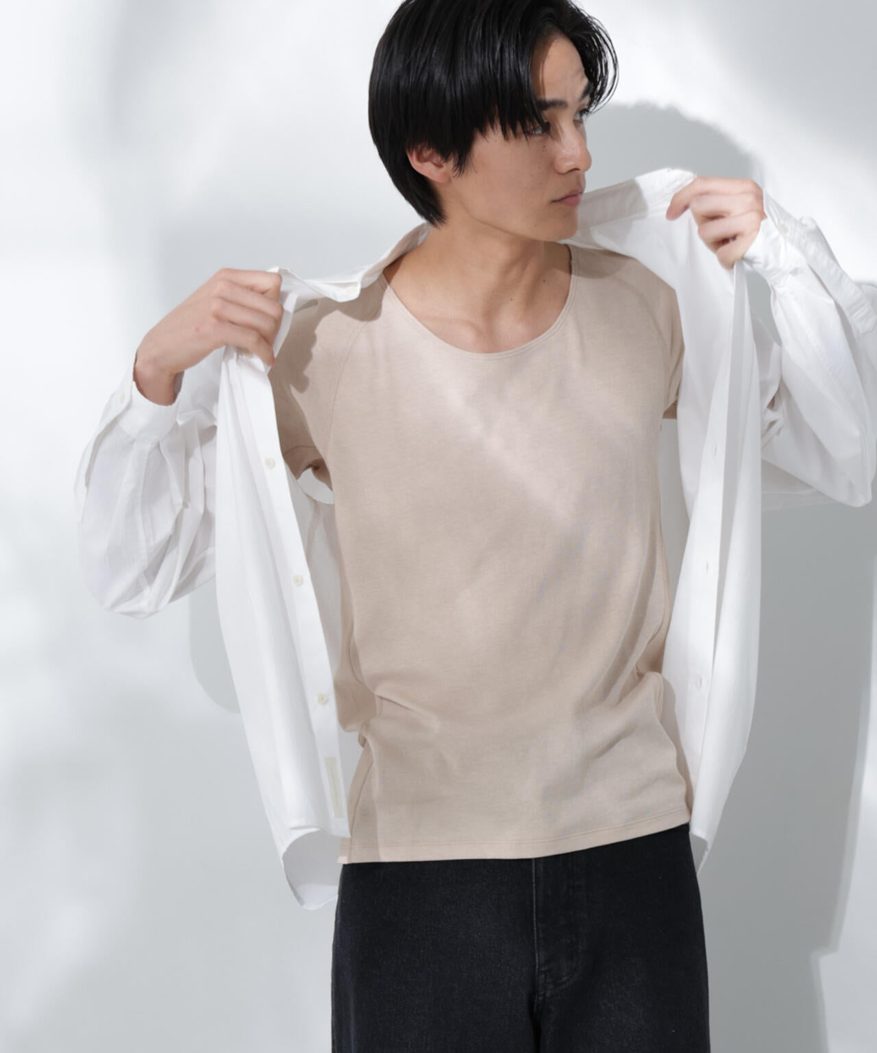 貴重品 パナソニック【Panasonic】ラグビーインナーシャツXXL ストレッチワイドCPOシャツ 長袖