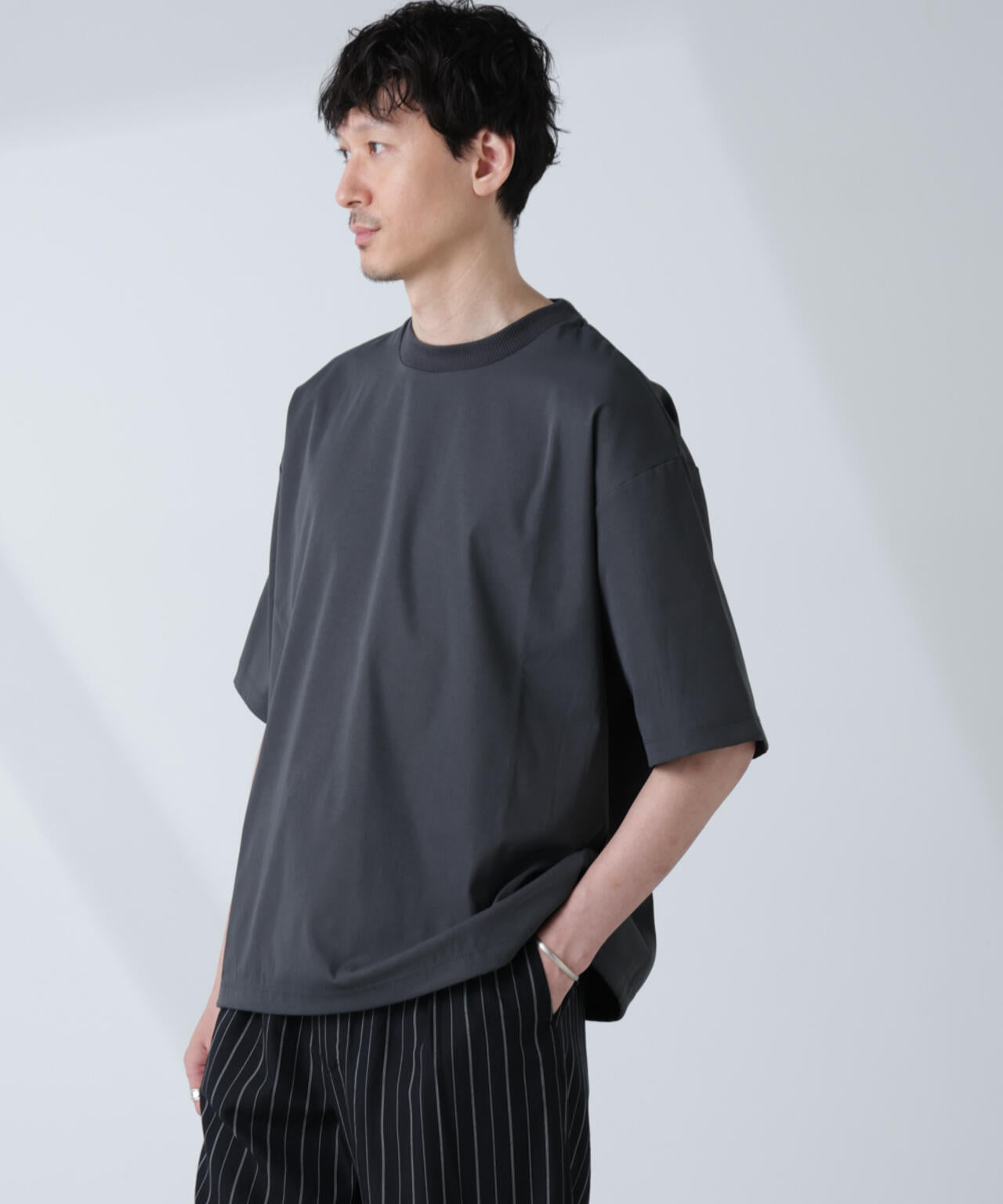 ストレッチファブリックバルーンTシャツ 6685124210