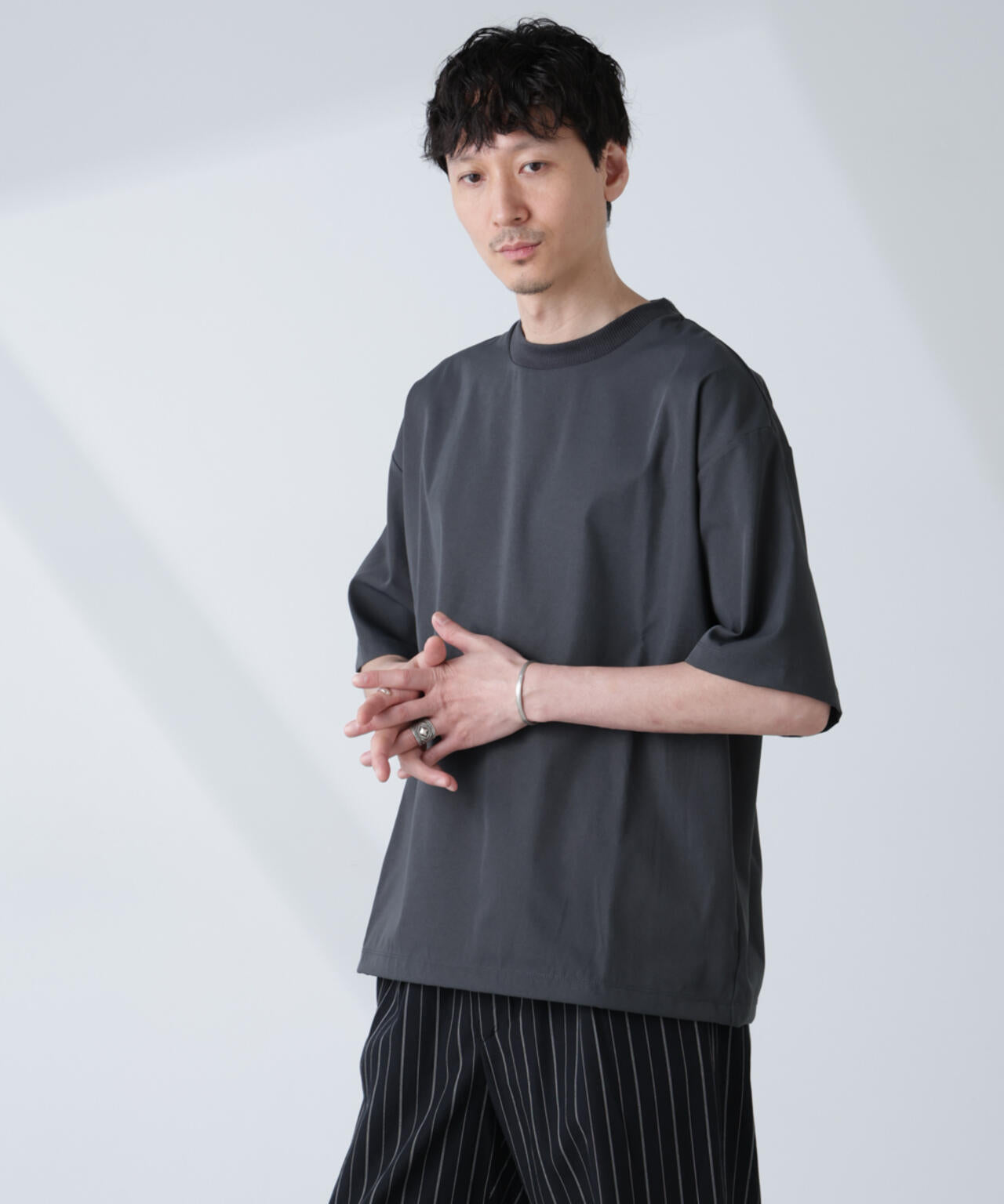 ストレッチファブリックバルーンTシャツ 6685124210