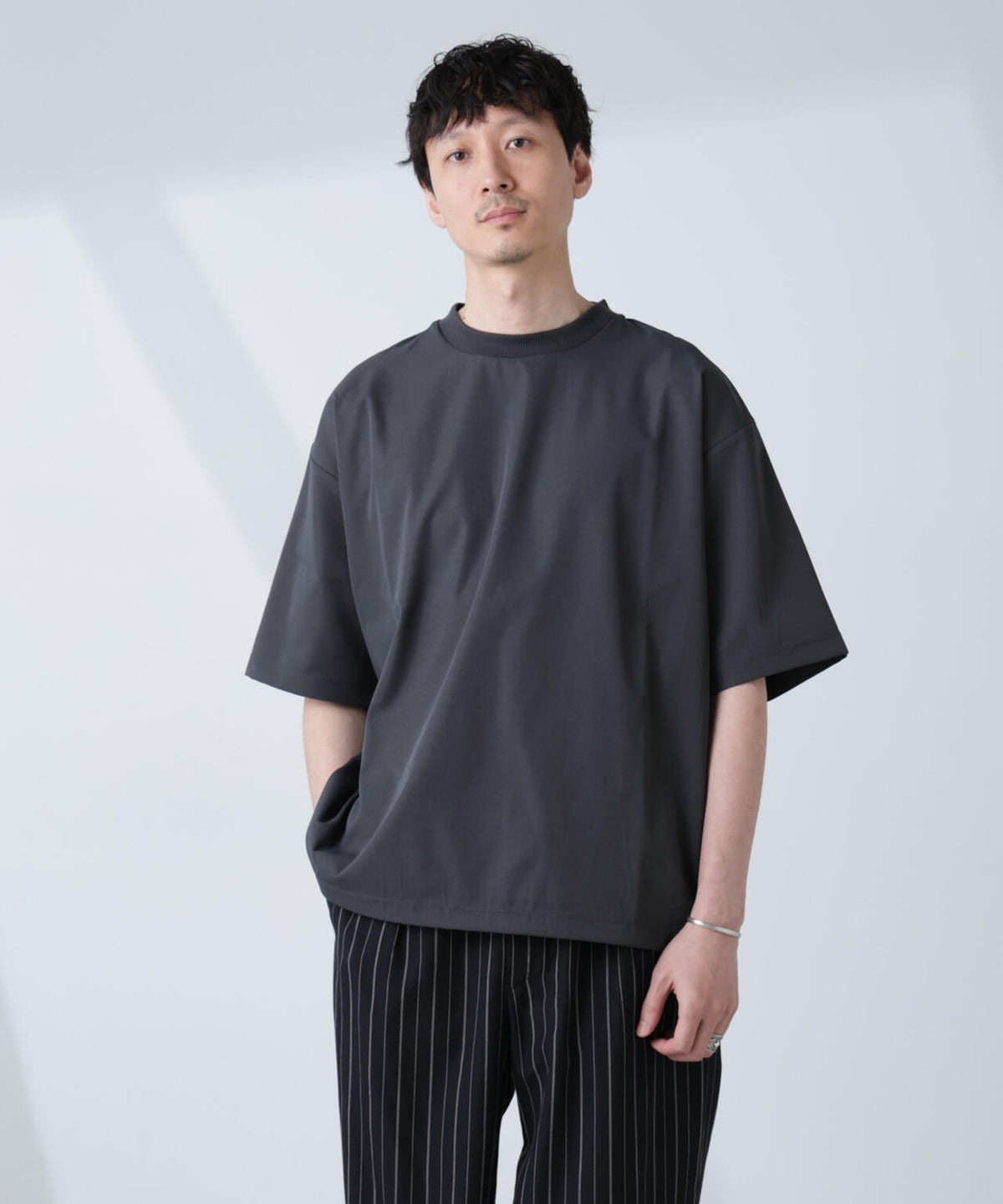 ストレッチファブリックバルーンTシャツ 6685124210