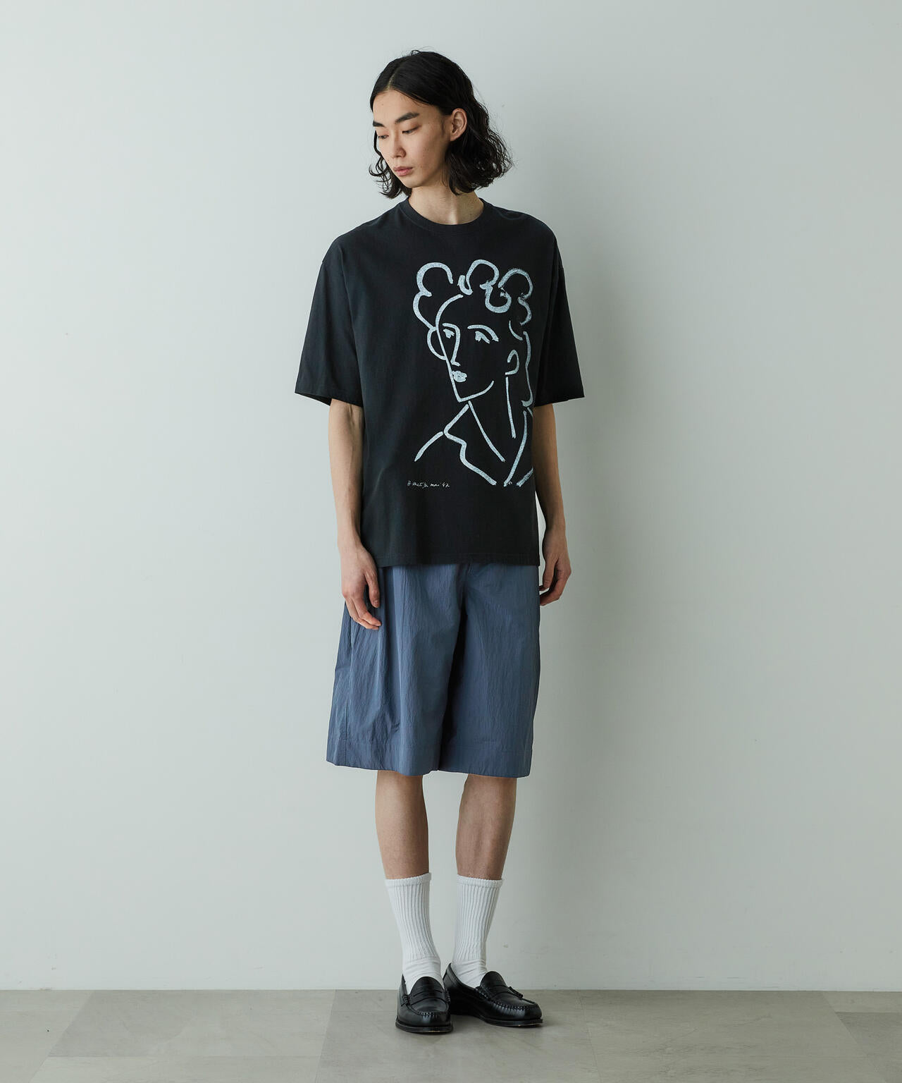 「HOTEL PALACE」オテルパラス アンリマティス アートグラフィックTシャツB 6685124216