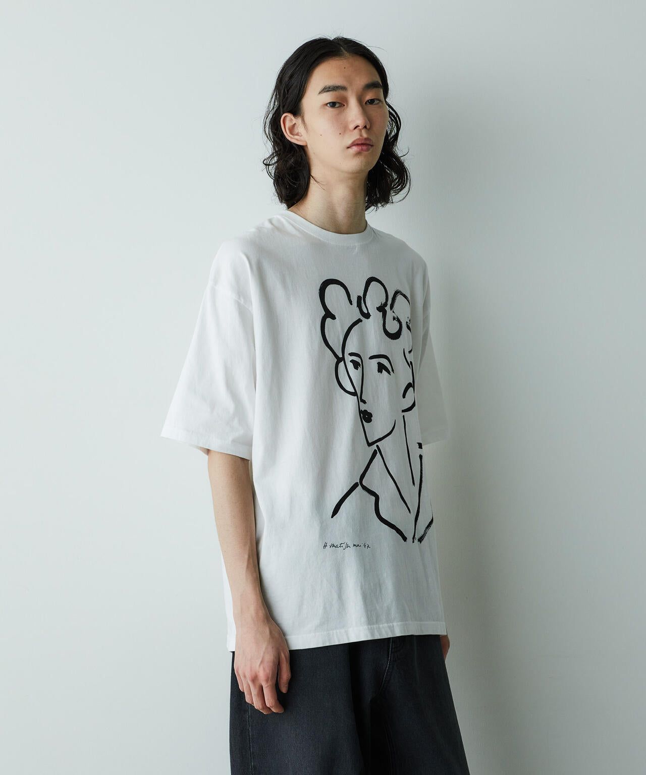 「HOTEL PALACE」オテルパラス アンリマティス アートグラフィックTシャツB 6685124216
