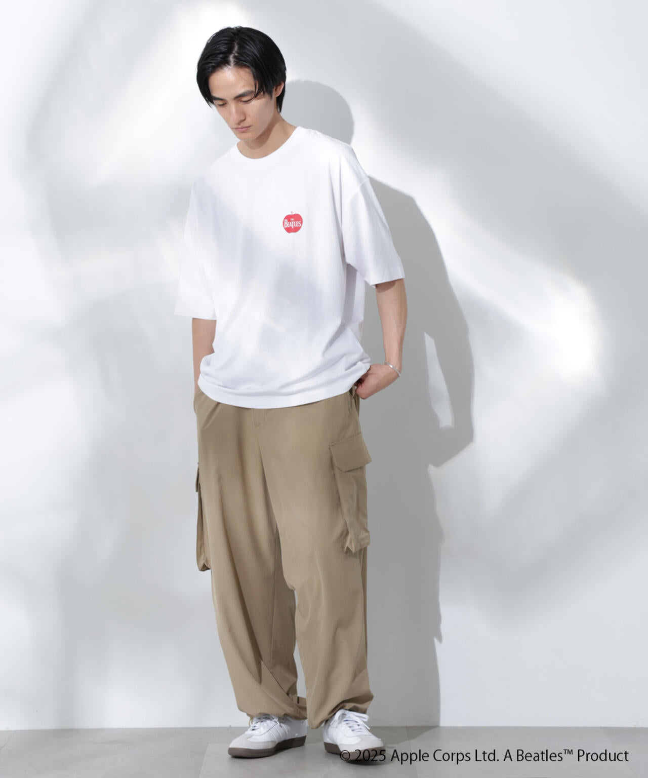 Anti Soaked(R)×BEATLES APPLEロゴ 汗染み防止Tシャツ 6685124220