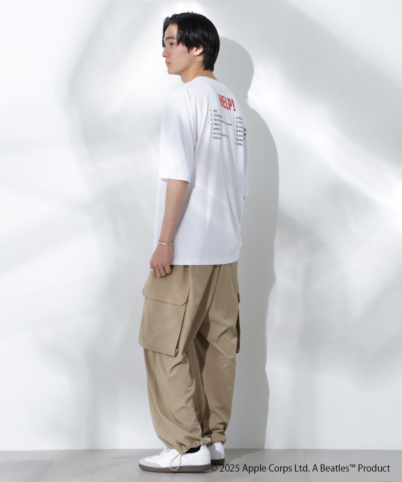 Anti Soaked(R)×BEATLES APPLEロゴ 汗染み防止Tシャツ 6685124220