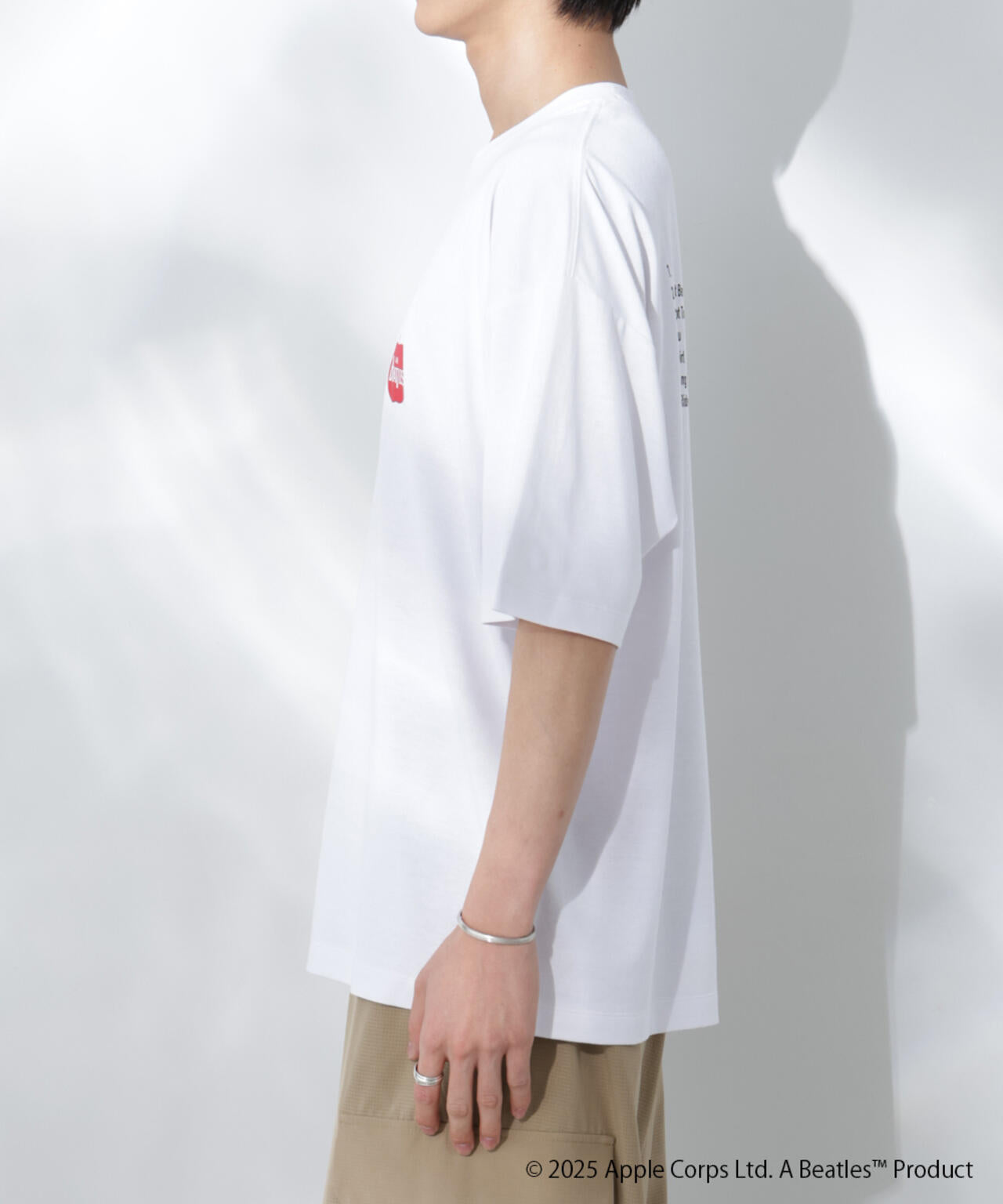 Anti Soaked(R)×BEATLES APPLEロゴ 汗染み防止Tシャツ 6685124220