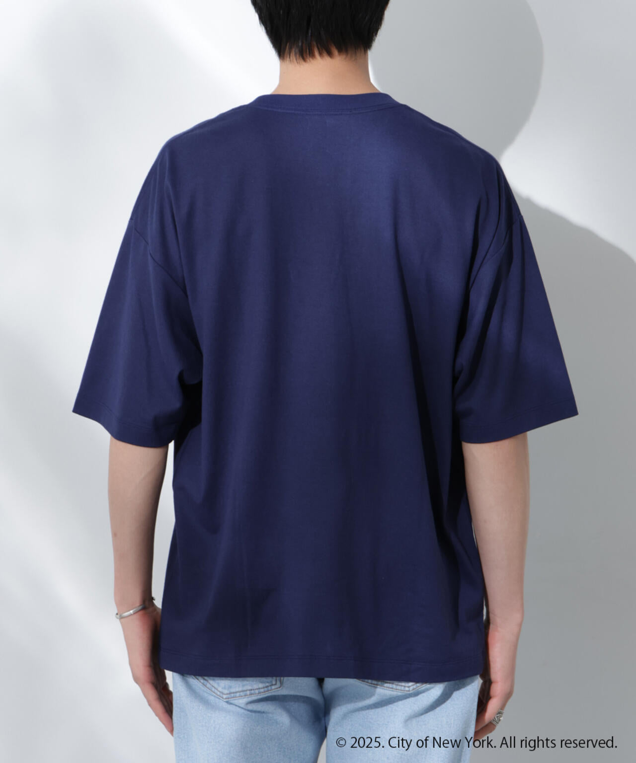 Anti Soaked(R)×NYC スクエア刺繍 汗染み防止Tシャツ 6685124221