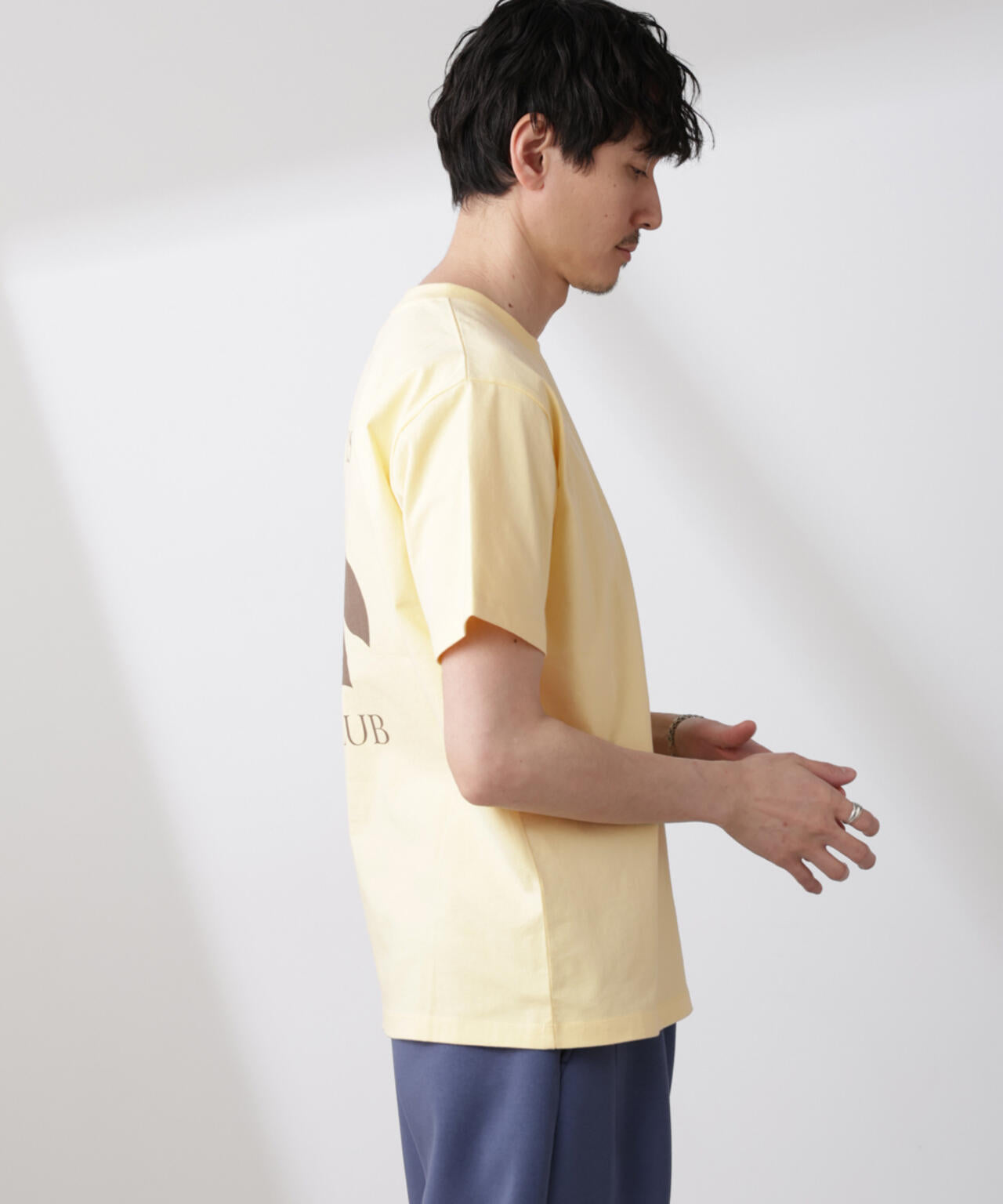 「NJ/CLUB」 ISLANDCLUBプリント Tシャツ 6685124224