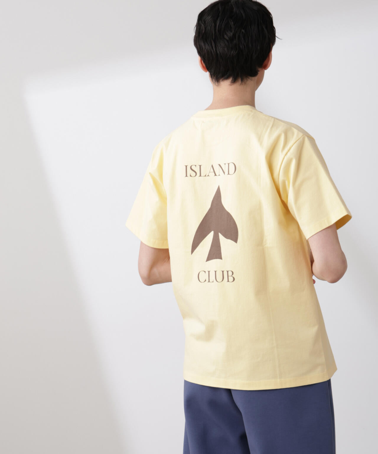 「NJ/CLUB」 ISLANDCLUBプリント Tシャツ 6685124224