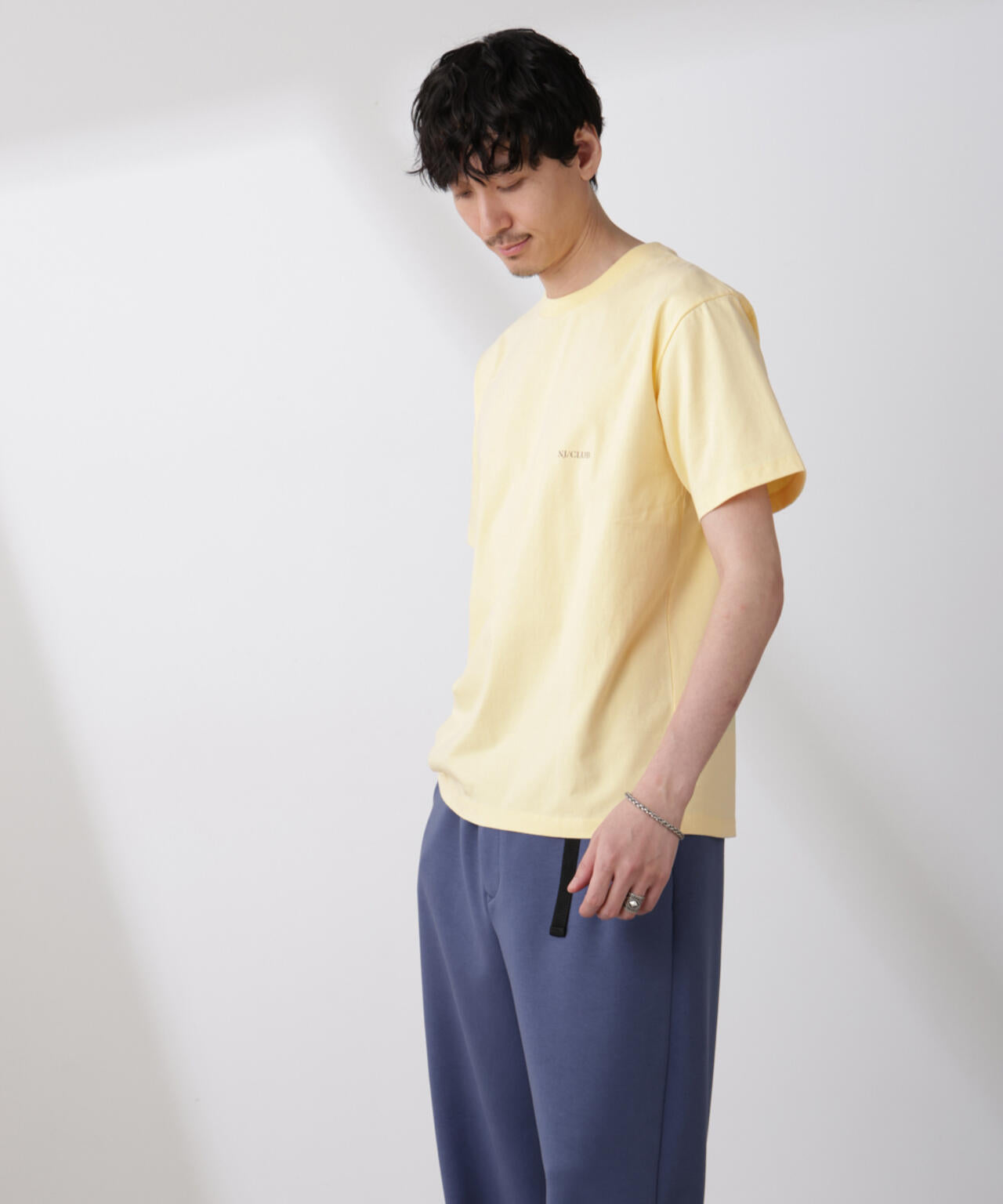 「NJ/CLUB」 ISLANDCLUBプリント Tシャツ 6685124224